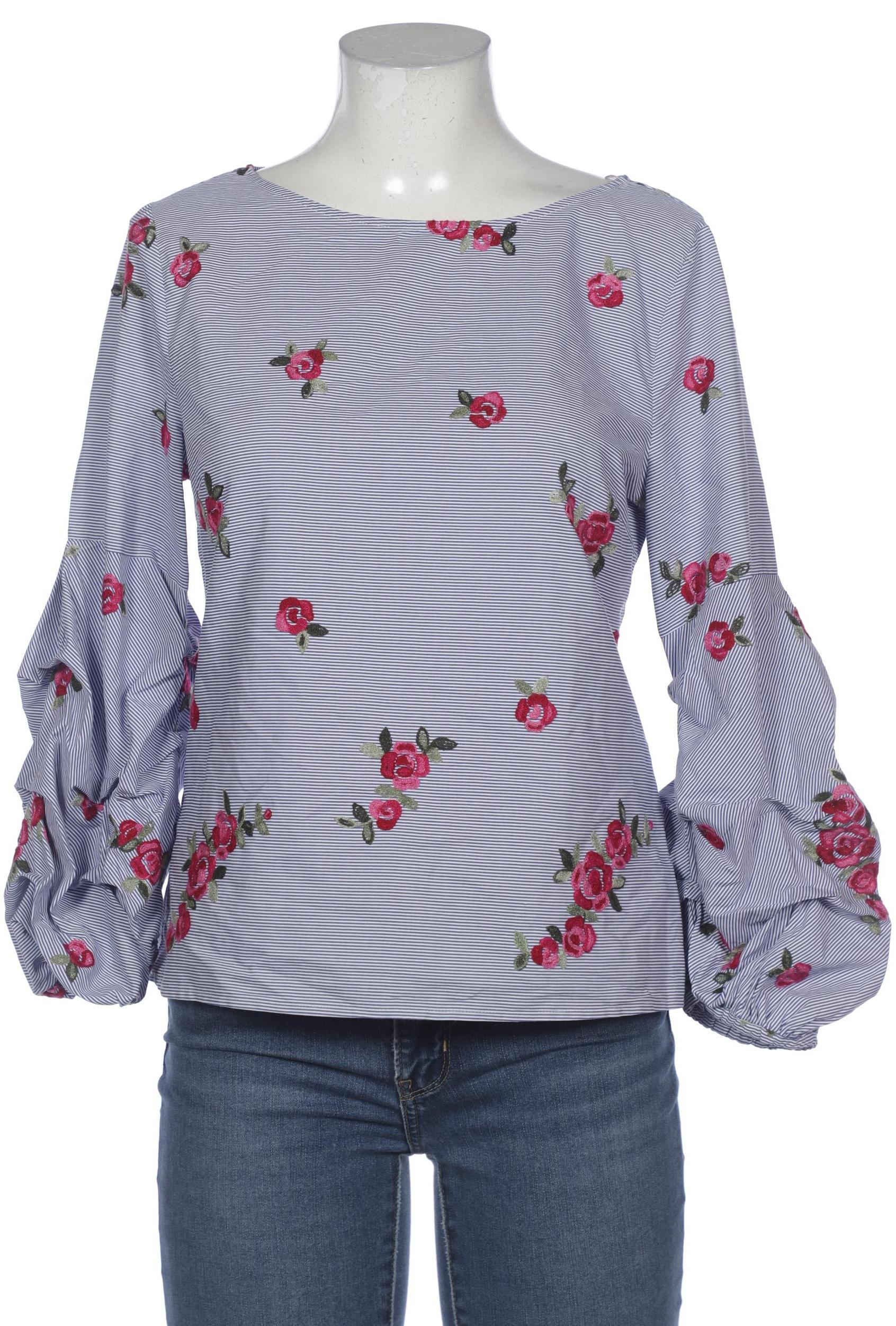 

Hallhuber Damen Bluse, blau, Gr. 42