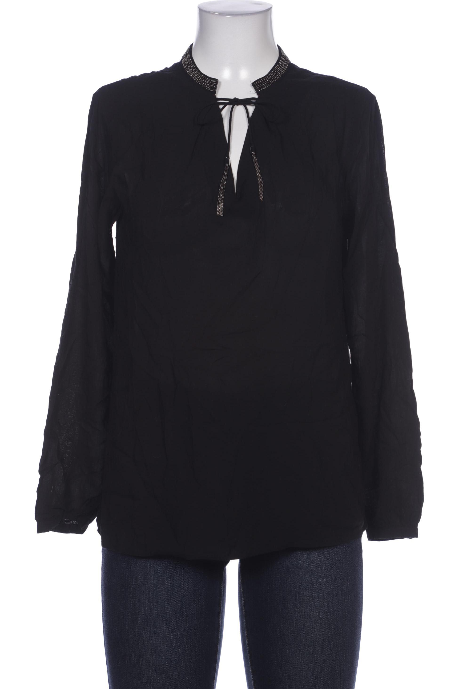 

Hallhuber Damen Bluse, schwarz, Gr. 40