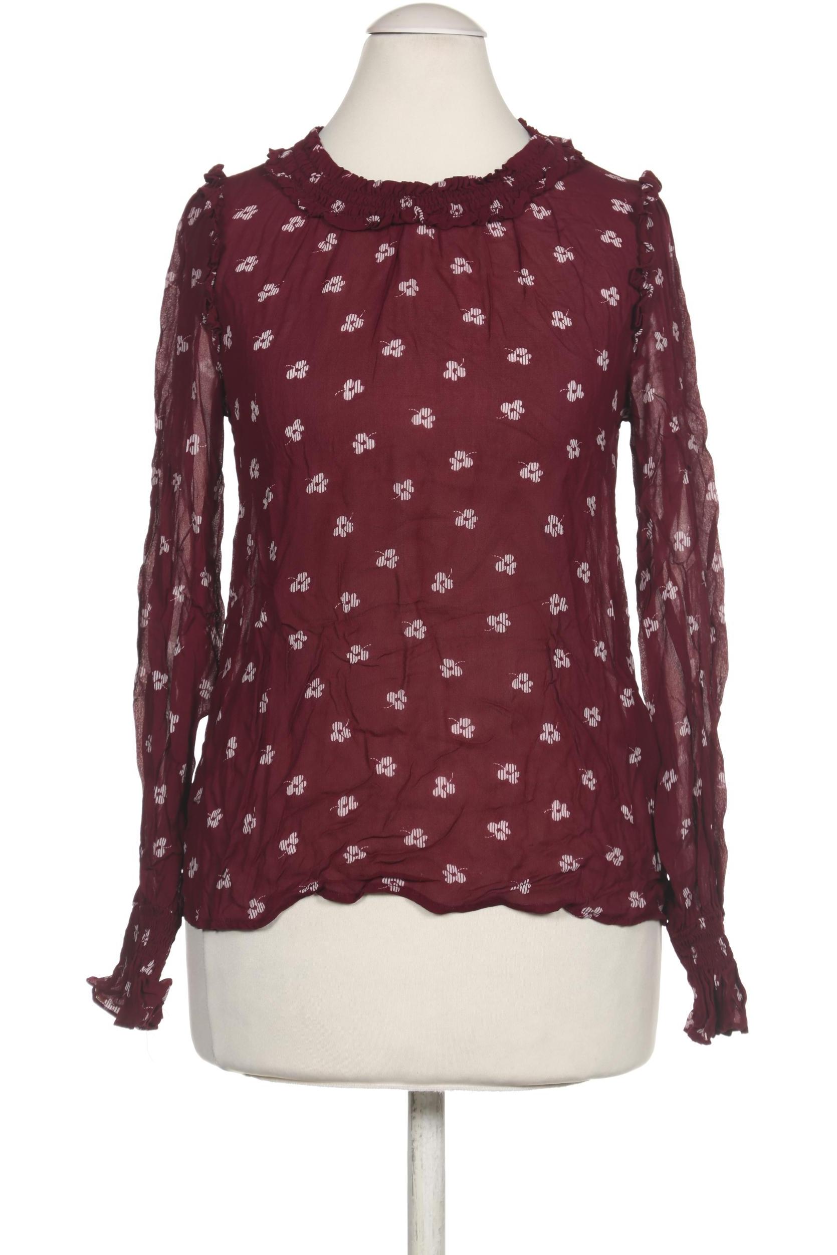 

Hallhuber Damen Bluse, bordeaux, Gr. 34