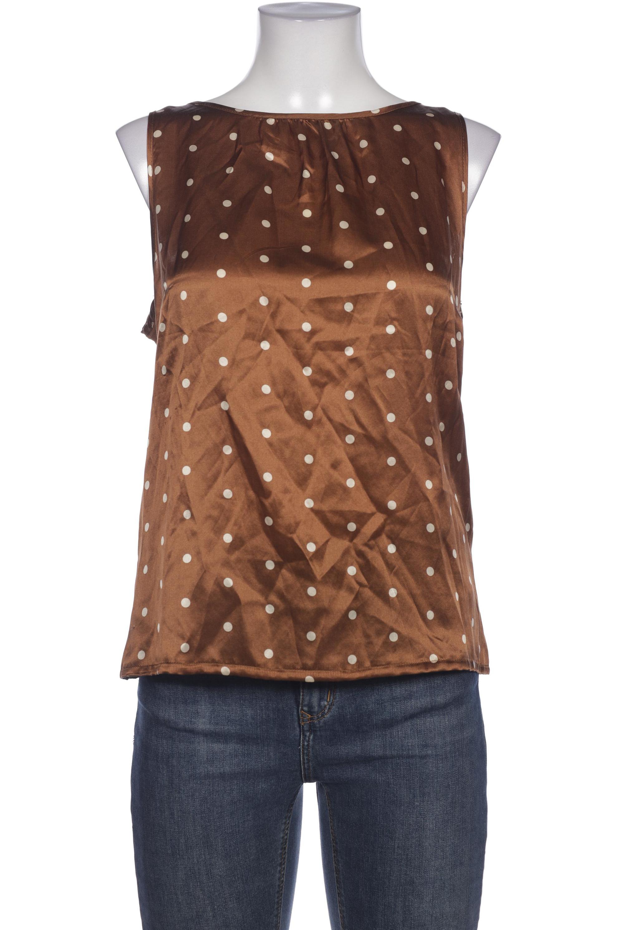 

Hallhuber Damen Bluse, braun, Gr. 38
