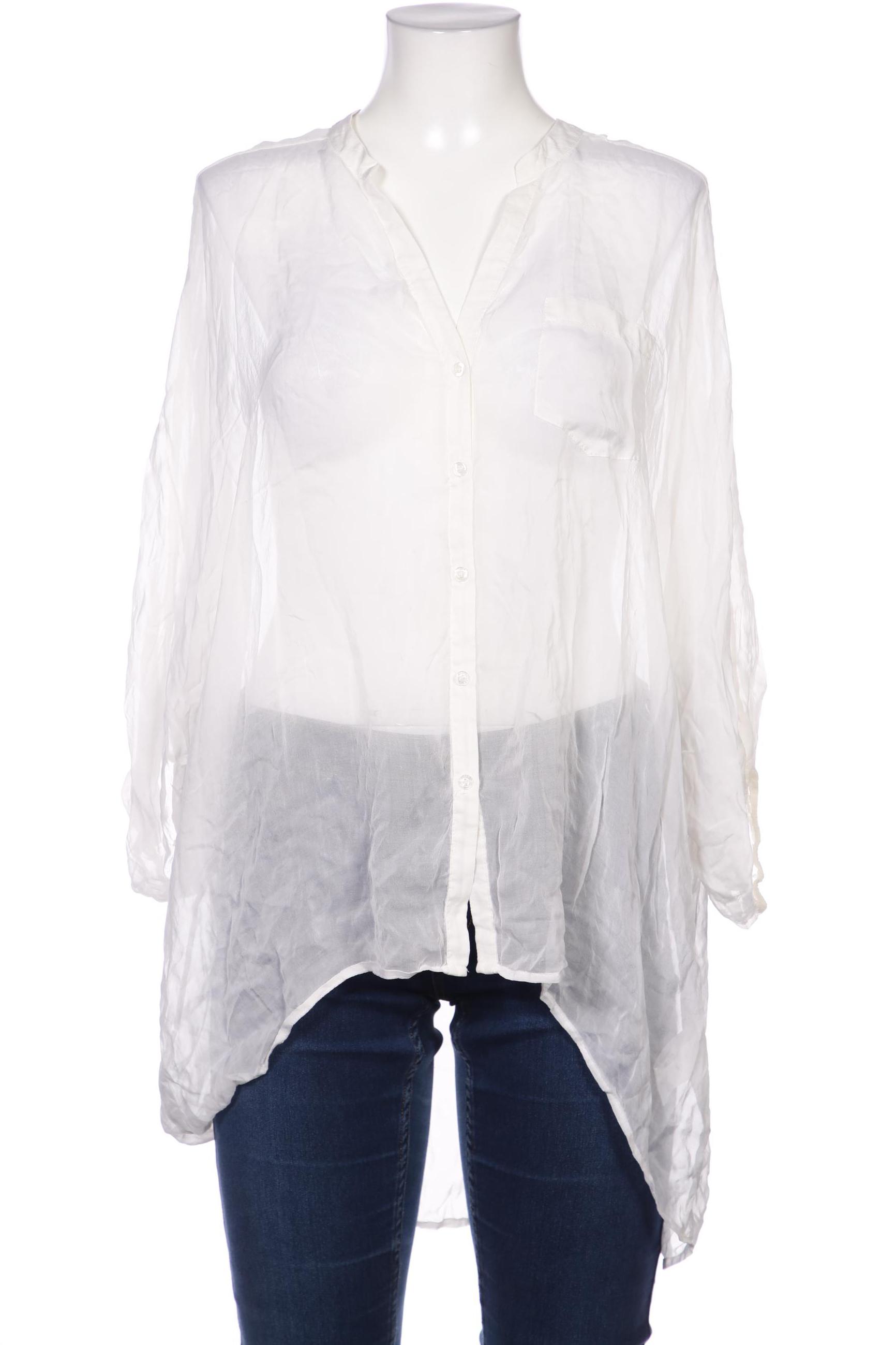 

Hallhuber Damen Bluse, cremeweiß, Gr. 42