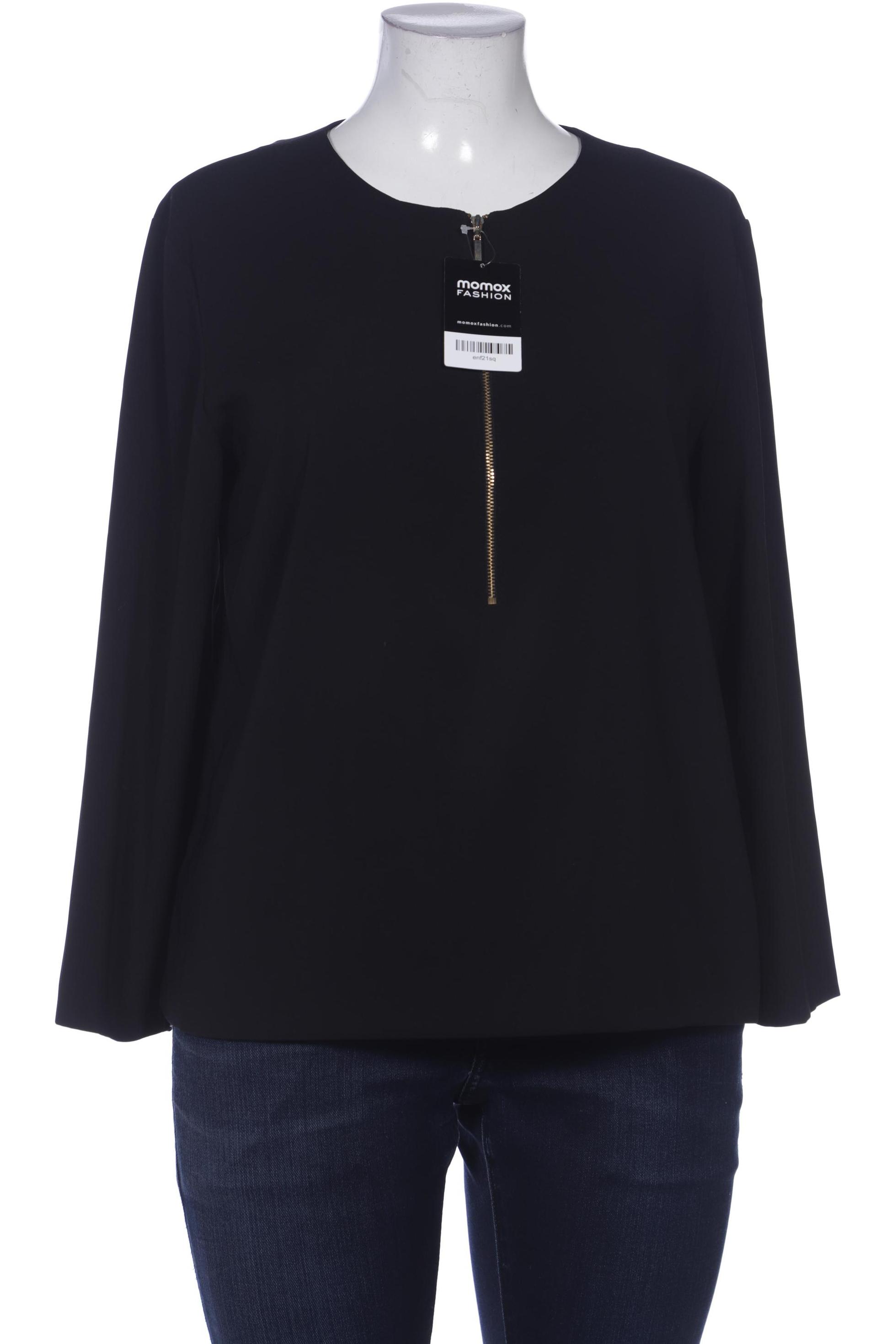 

Hallhuber Damen Bluse, schwarz, Gr. 16