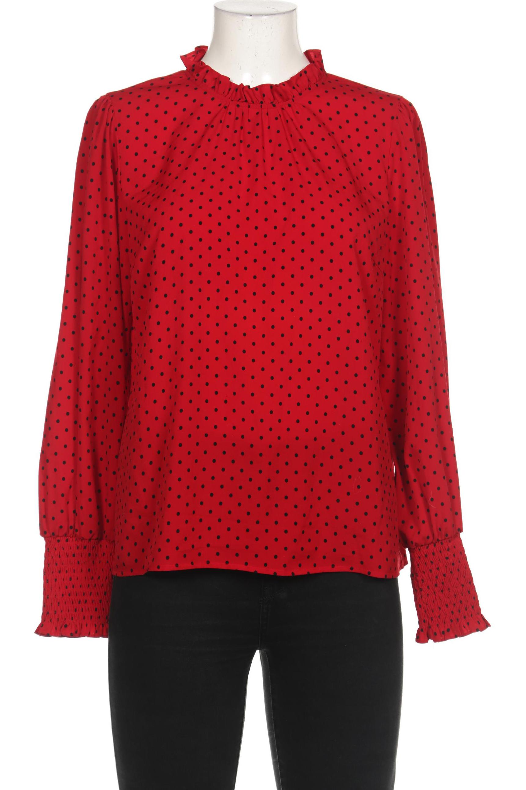 

Hallhuber Damen Bluse, rot, Gr. 40