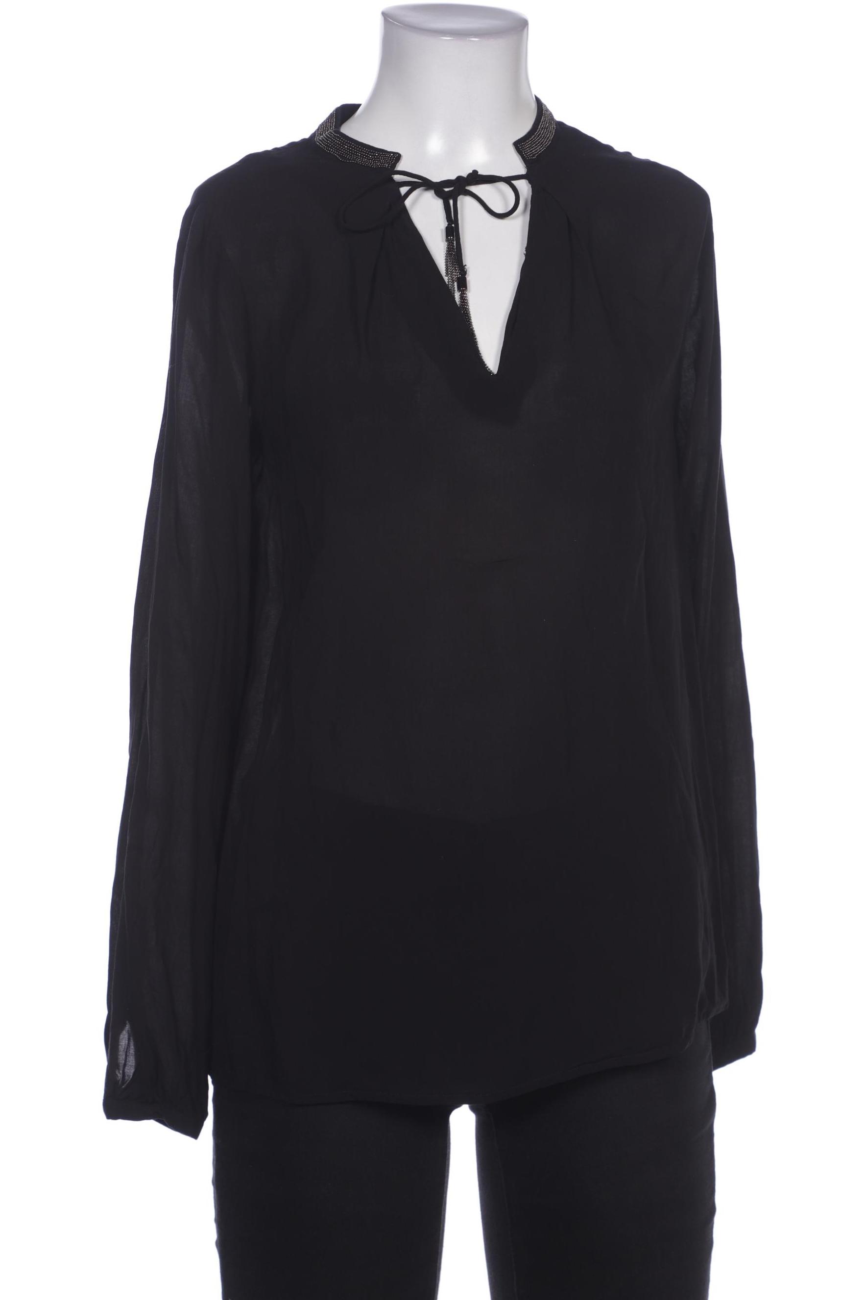 

Hallhuber Damen Bluse, schwarz, Gr. 34