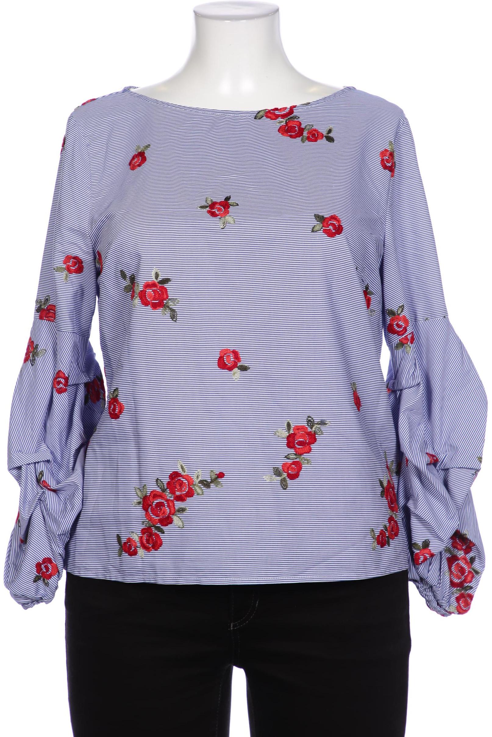 

Hallhuber Damen Bluse, blau, Gr. 42