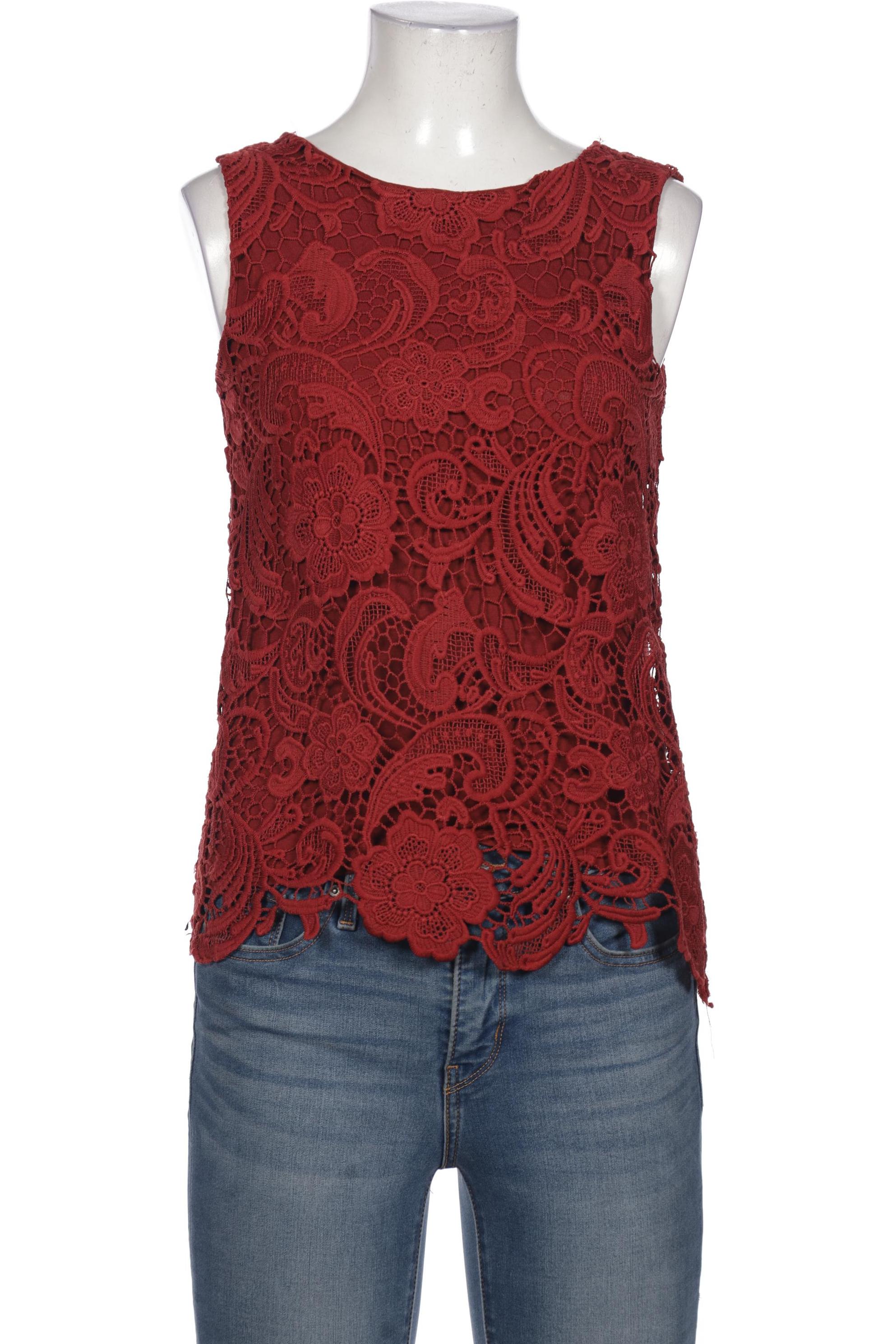 

Hallhuber Damen Bluse, rot, Gr. 34