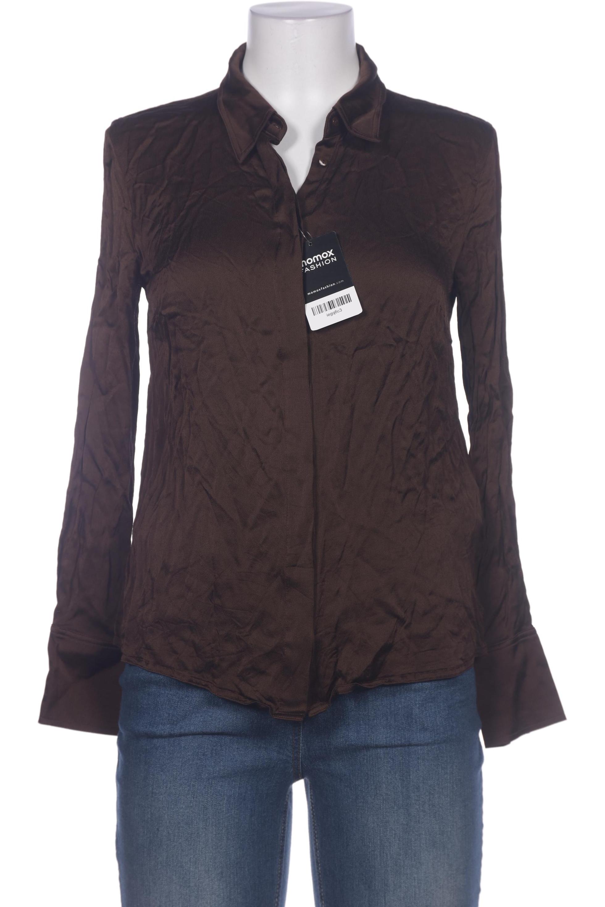 

Hallhuber Damen Bluse, braun, Gr. 40