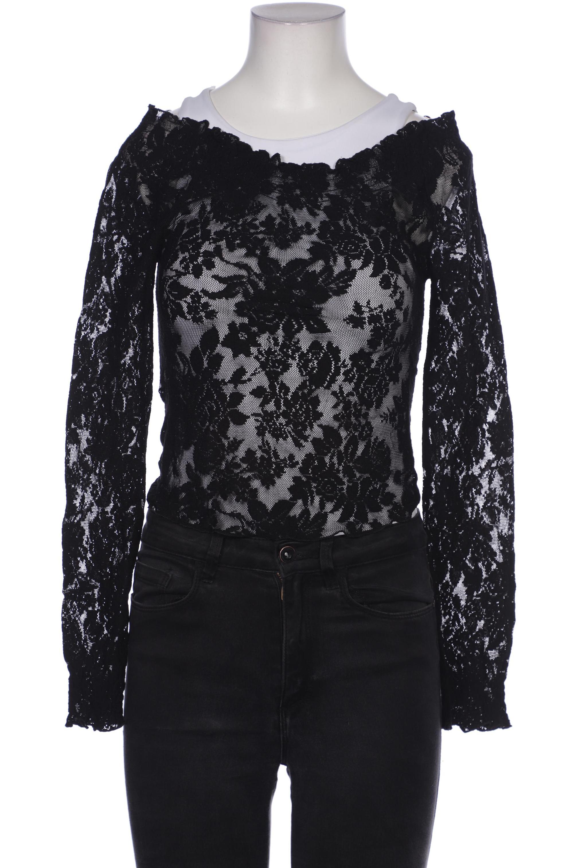 

Hallhuber Damen Bluse, schwarz, Gr. 36