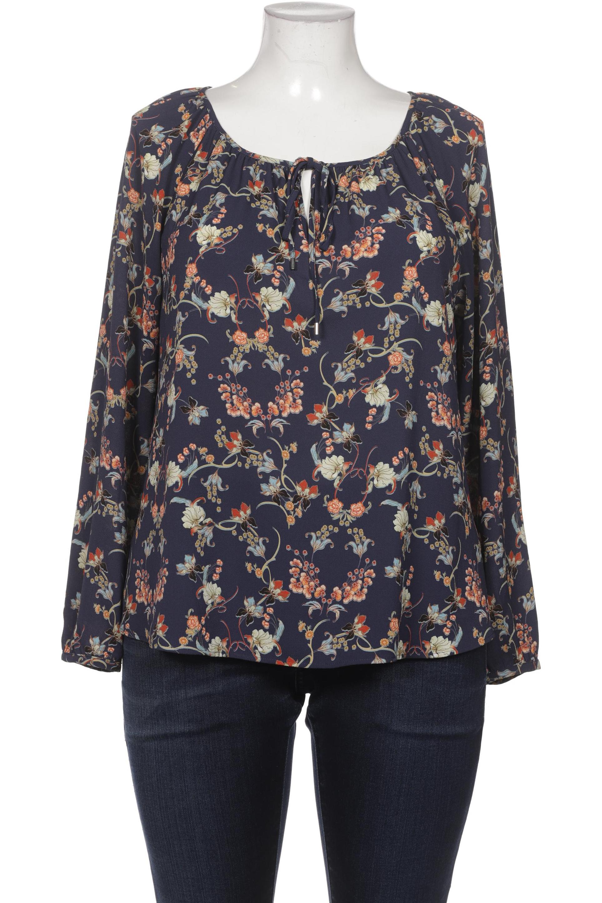

Hallhuber Damen Bluse, marineblau, Gr. 42