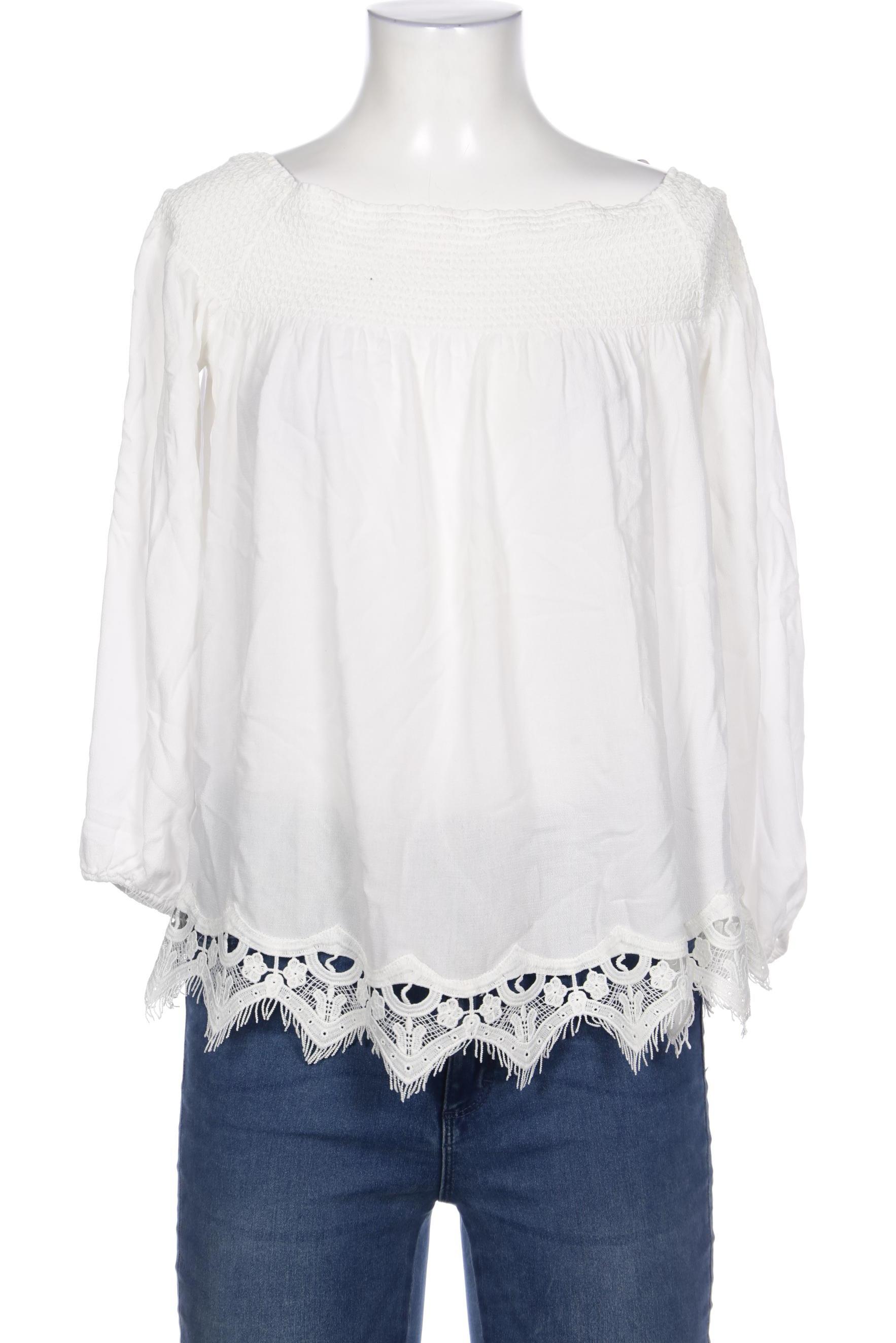 

Hallhuber Damen Bluse, weiß, Gr. 34