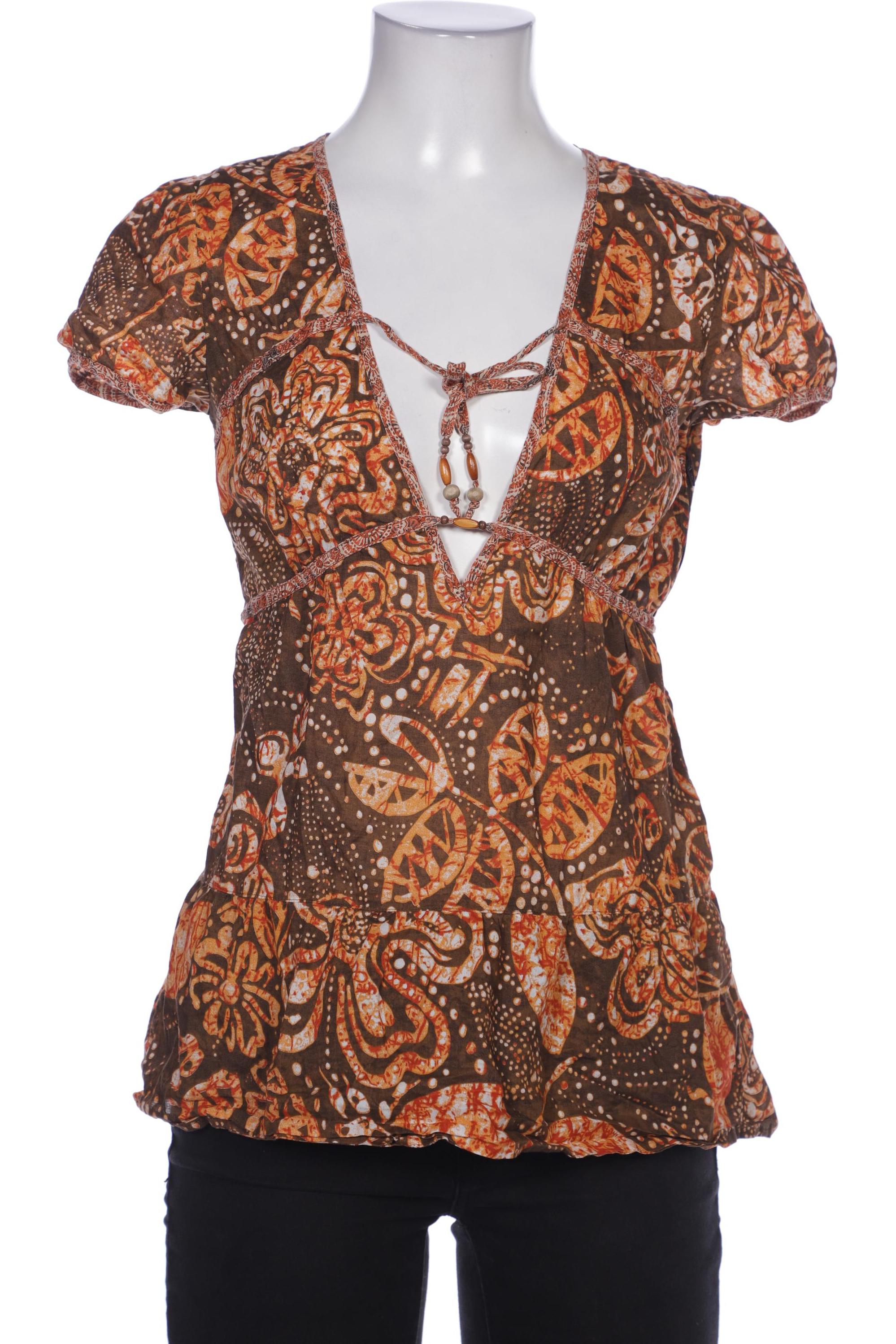 

Hallhuber Damen Bluse, braun, Gr. 36
