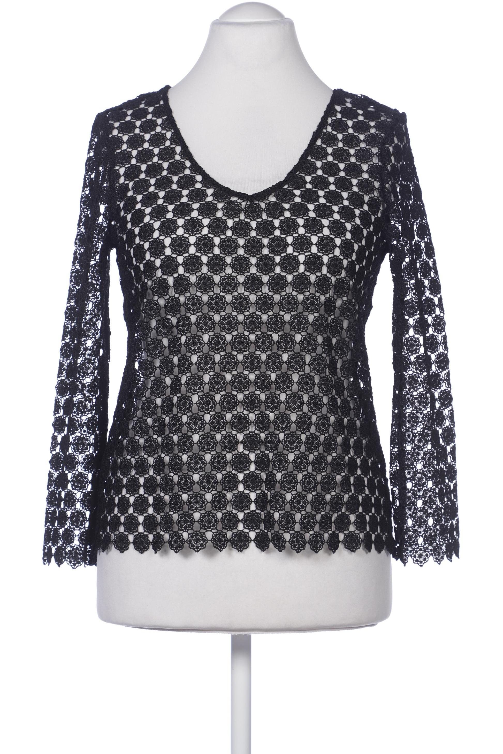 

Hallhuber Damen Bluse, schwarz, Gr. 38