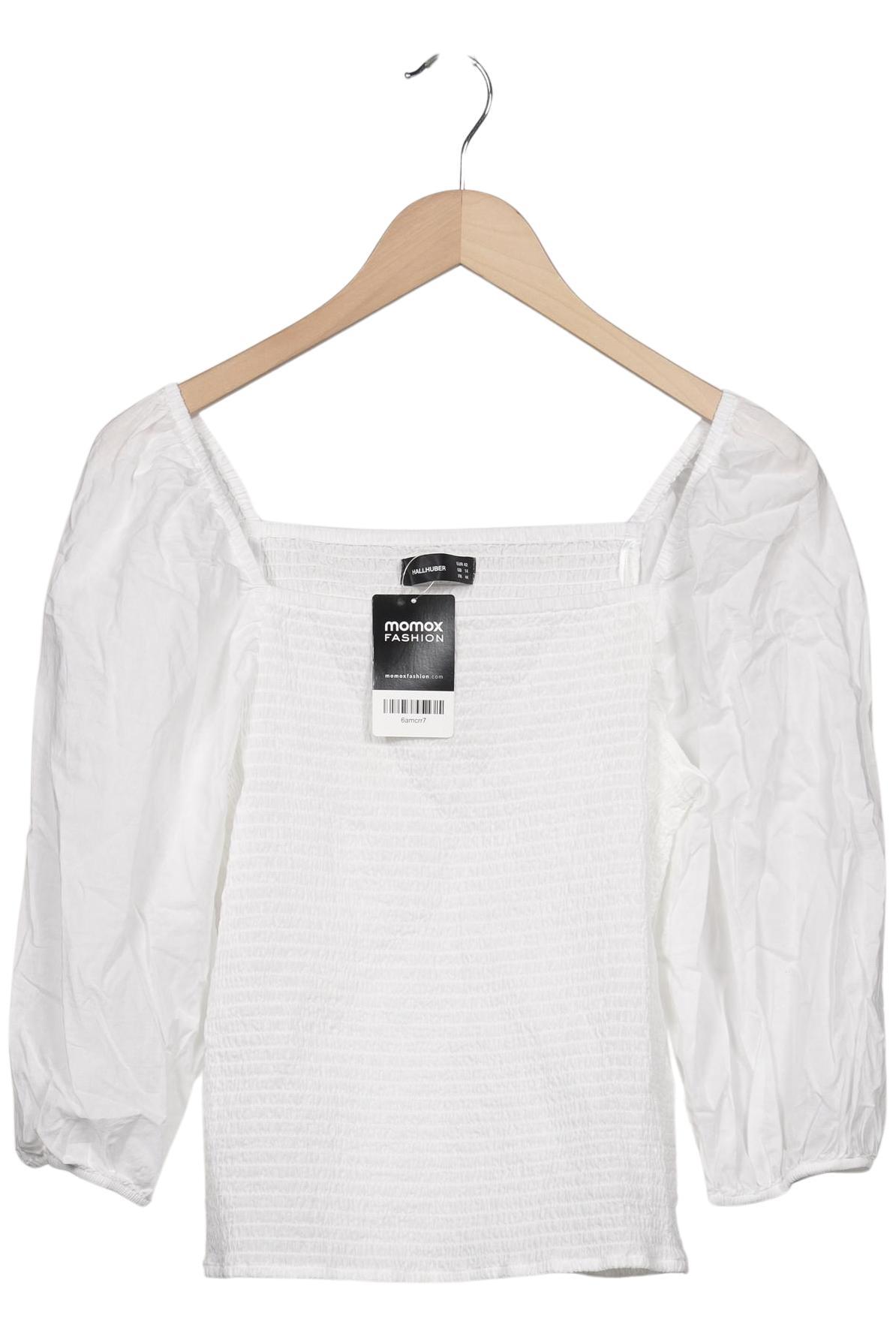 

Hallhuber Damen Bluse, weiß, Gr. 42