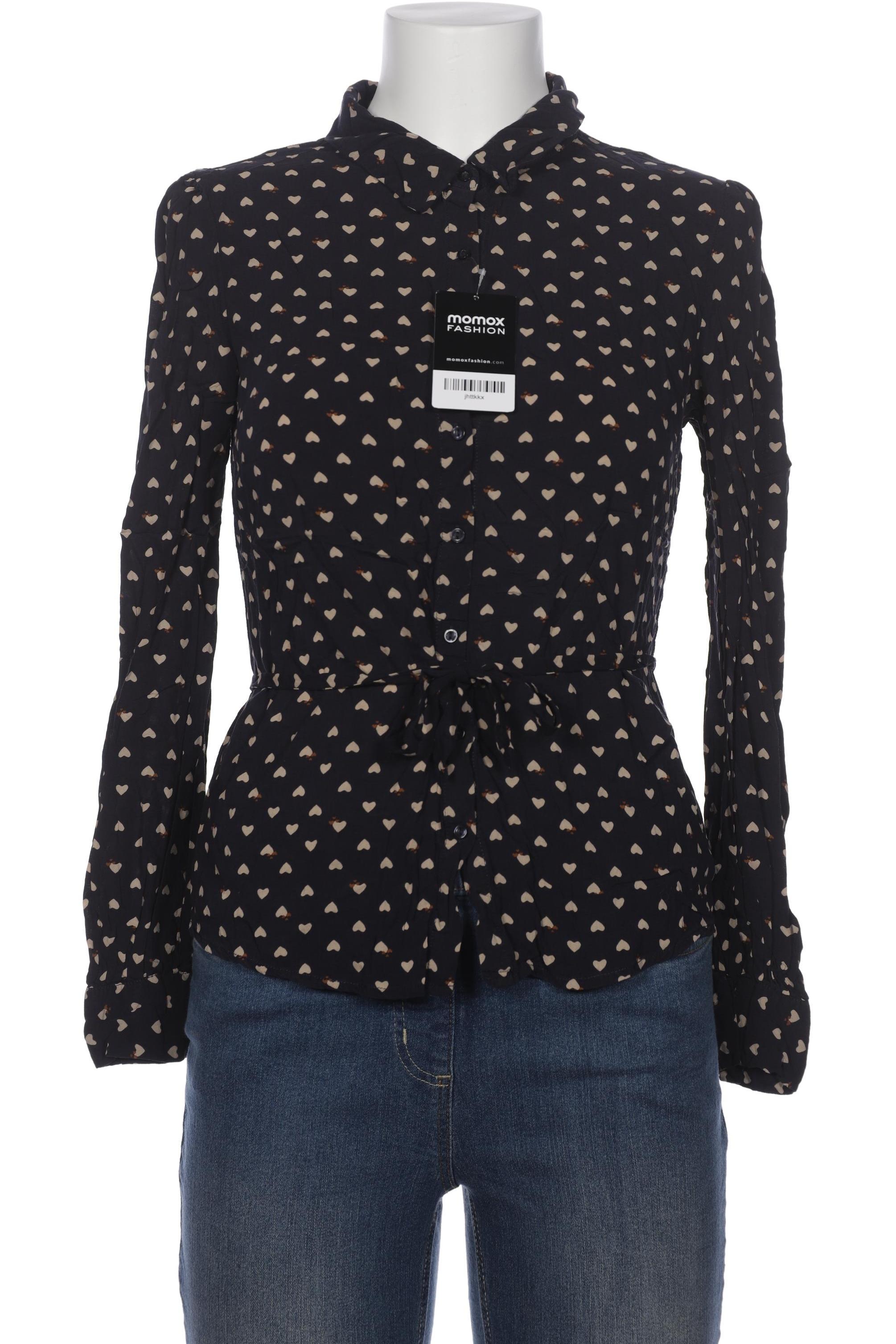 

Hallhuber Damen Bluse, marineblau, Gr. 38