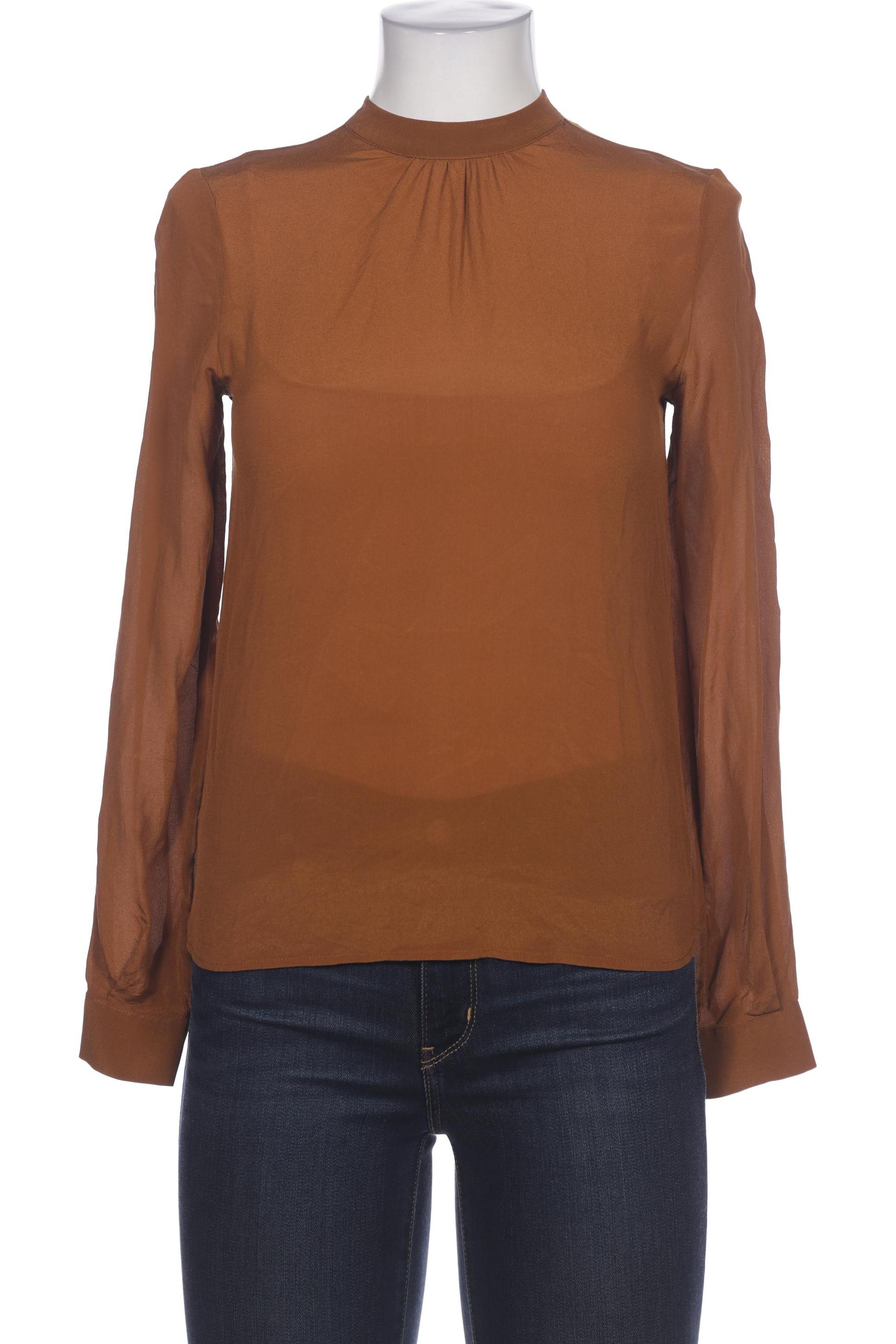 

Hallhuber Damen Bluse, braun, Gr. 36