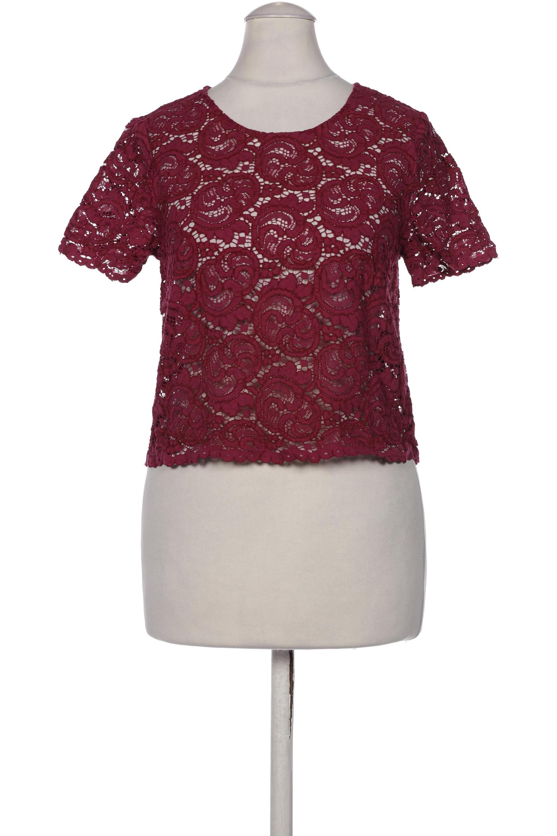 

Hallhuber Damen Bluse, bordeaux, Gr. 34