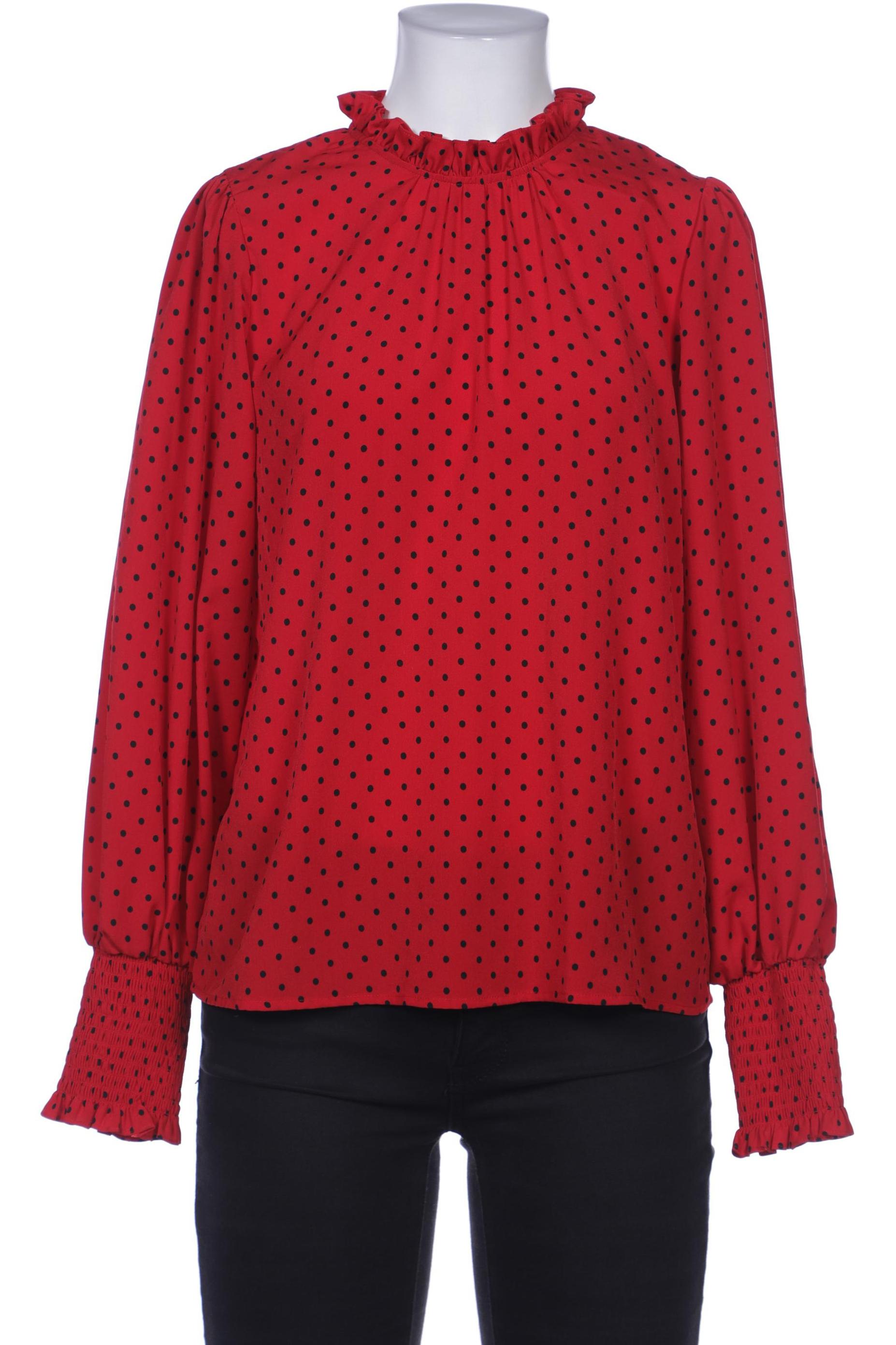 

Hallhuber Damen Bluse, rot, Gr. 36