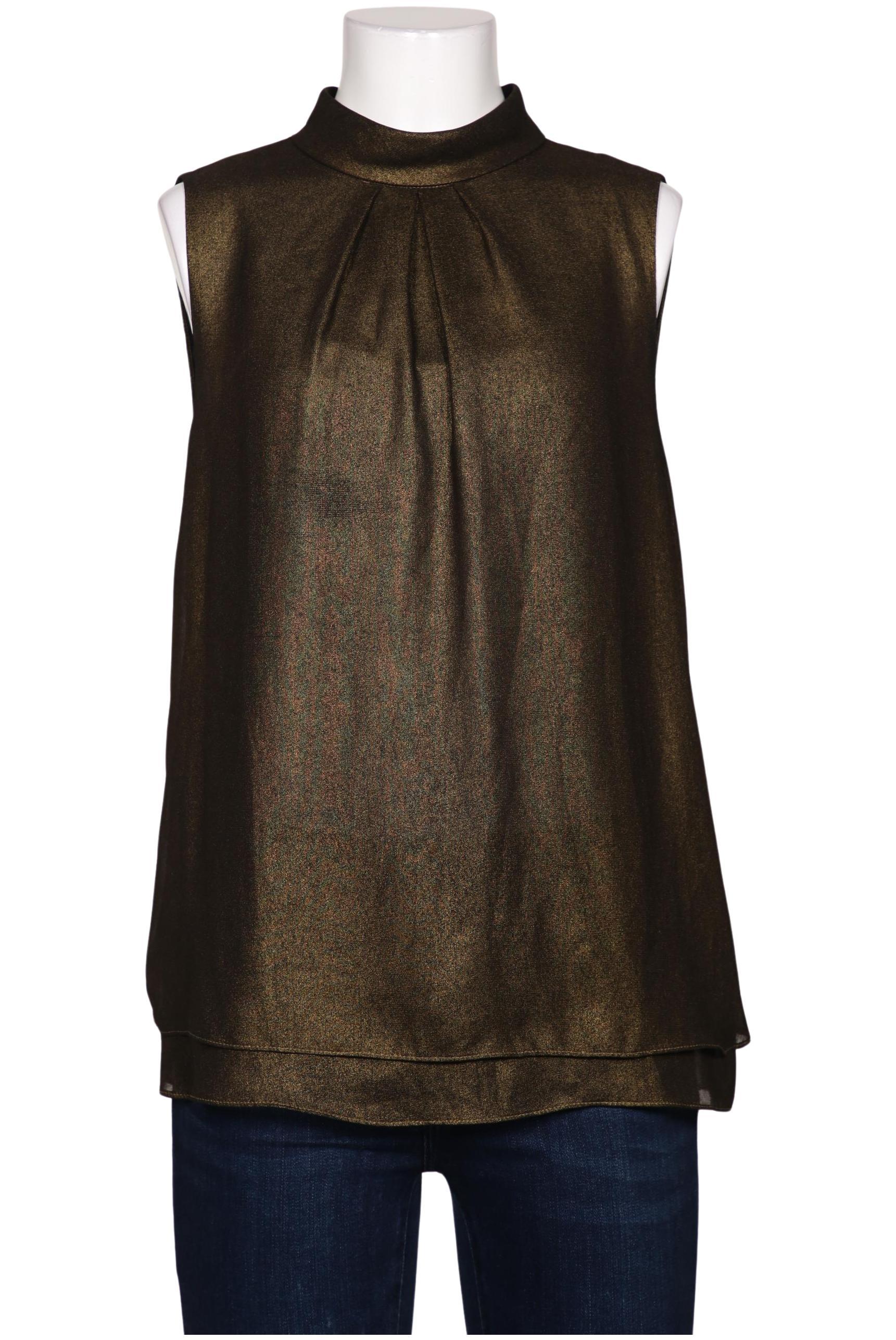

Hallhuber Damen Bluse, gold, Gr. 38