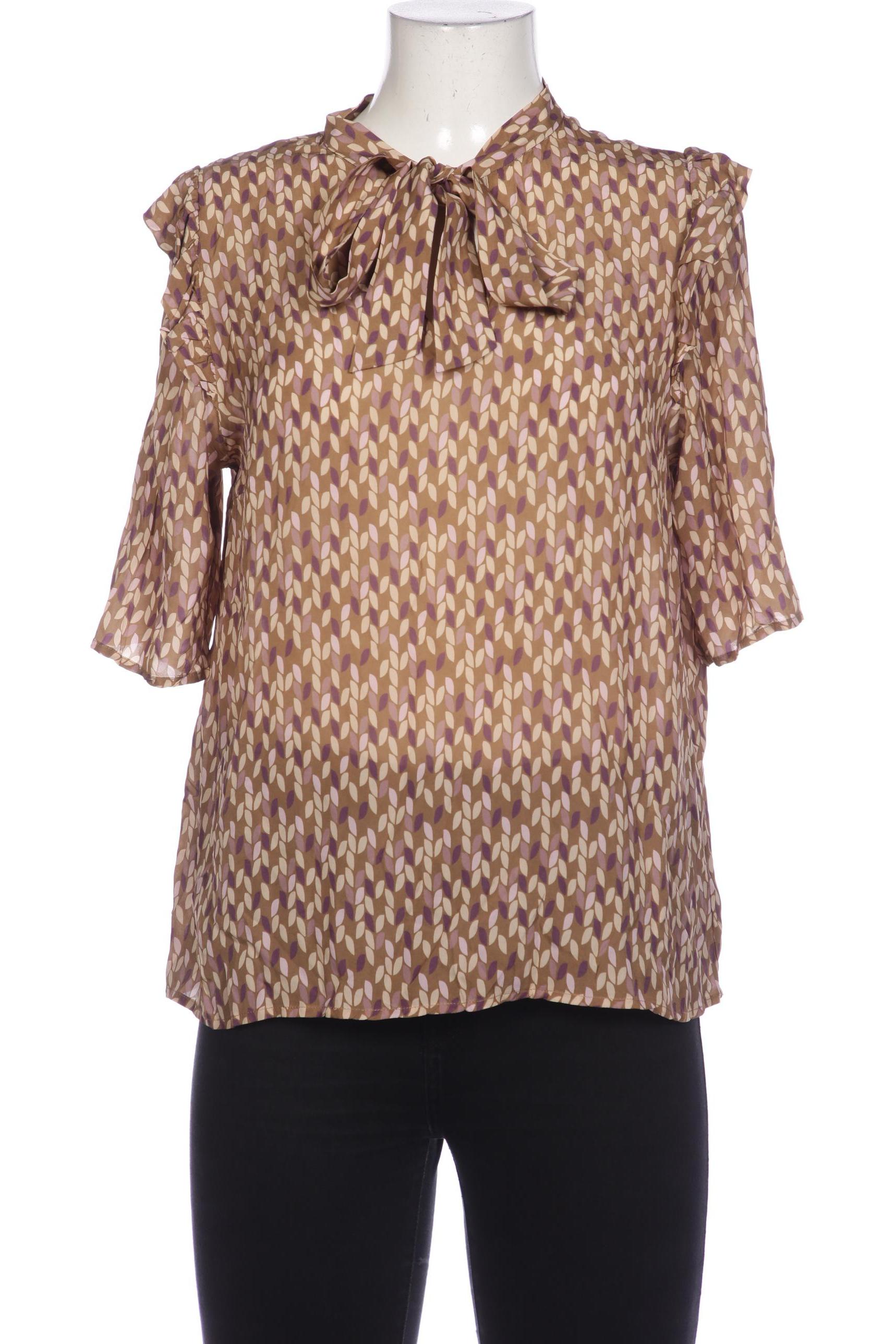 

Hallhuber Damen Bluse, braun, Gr. 40