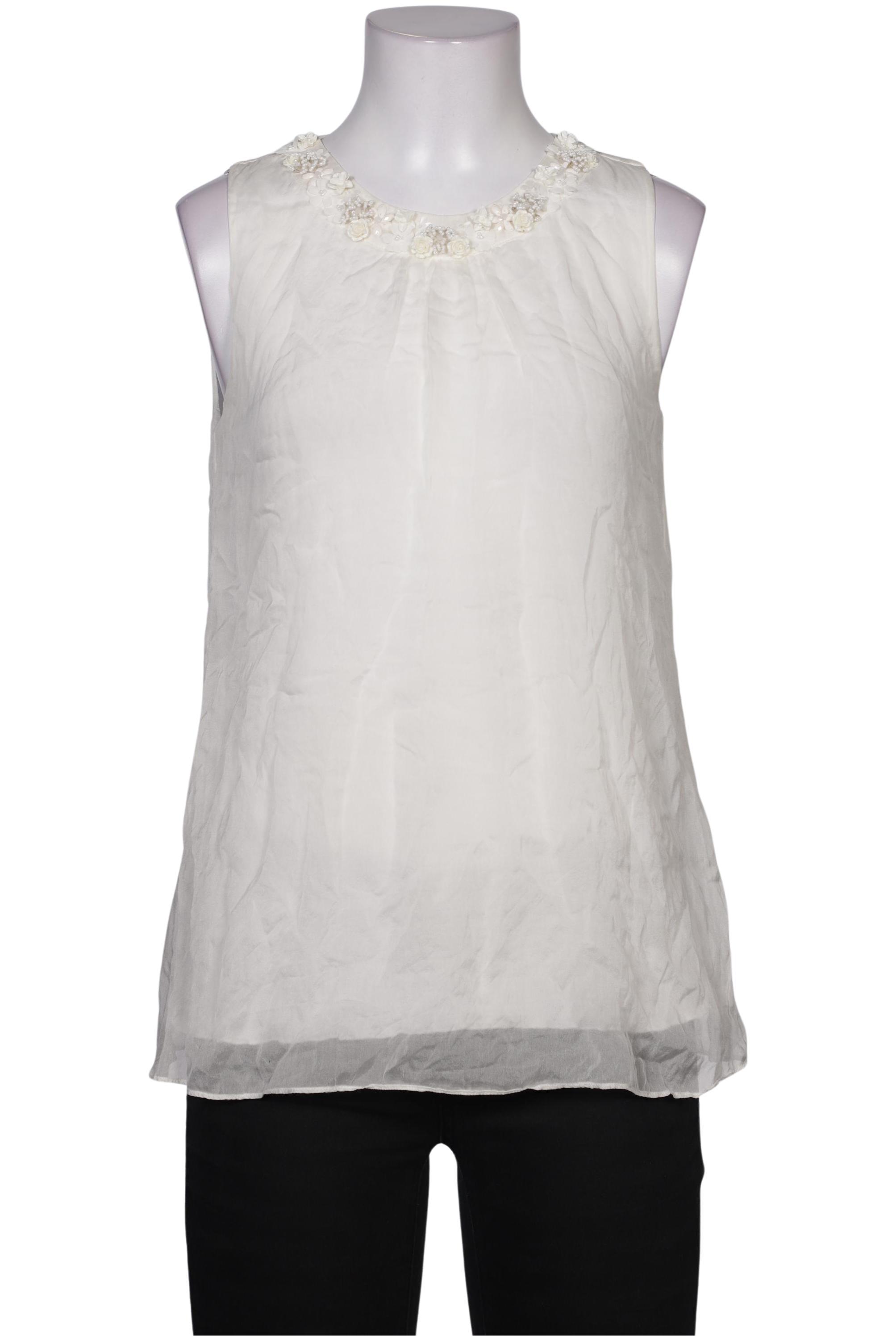 

Hallhuber Damen Bluse, cremeweiß, Gr. 34
