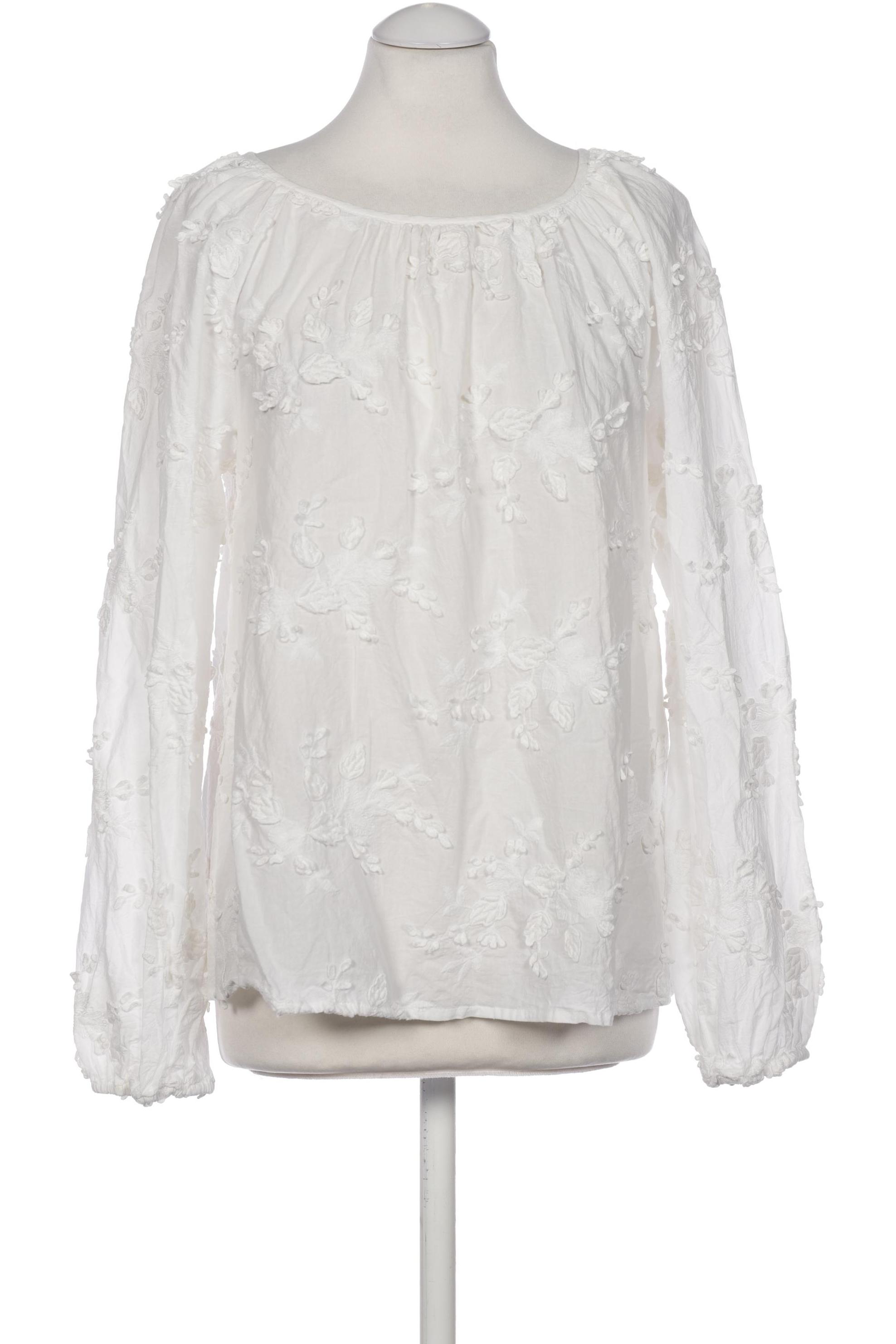 

Hallhuber Damen Bluse, weiß, Gr. 38