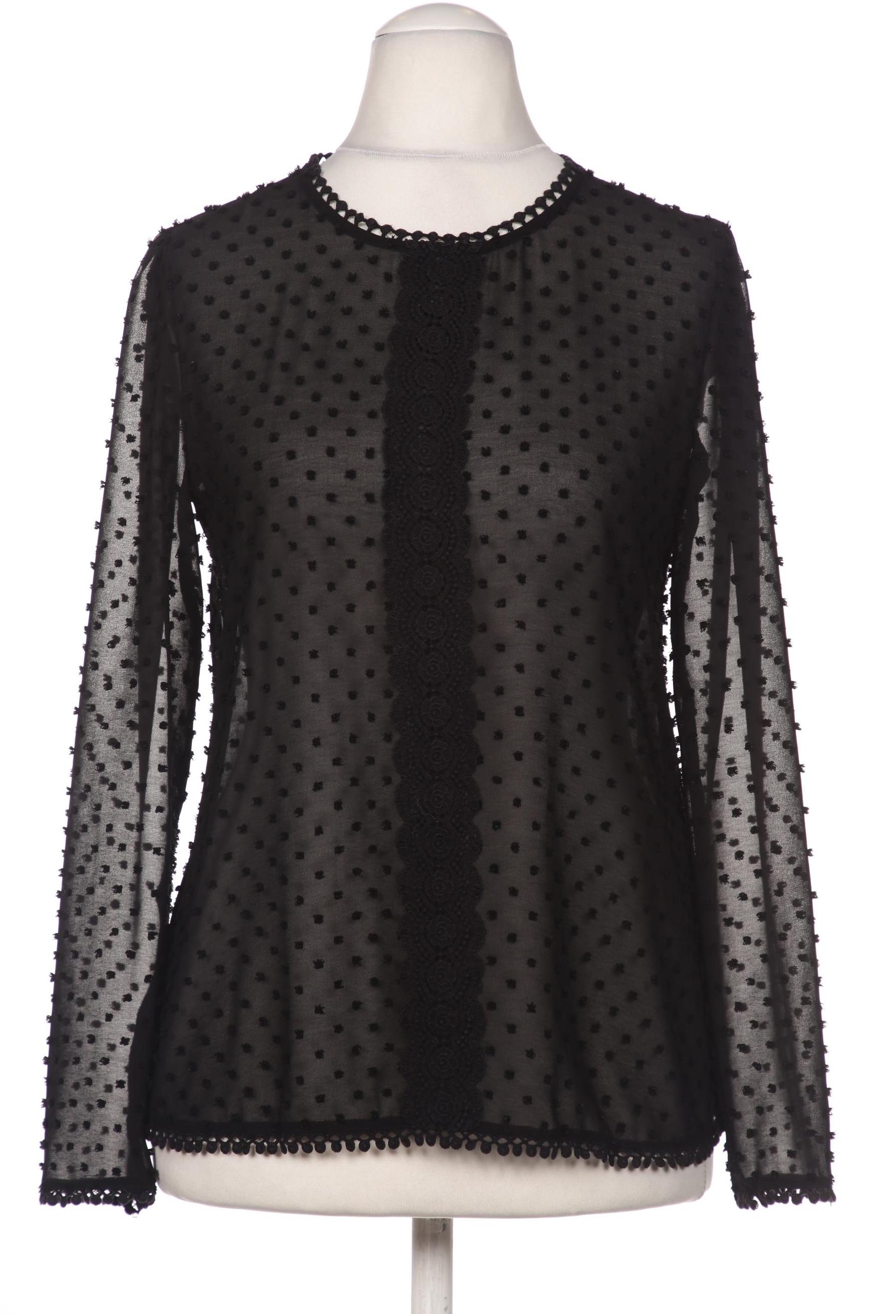 

Hallhuber Damen Bluse, schwarz, Gr. 36