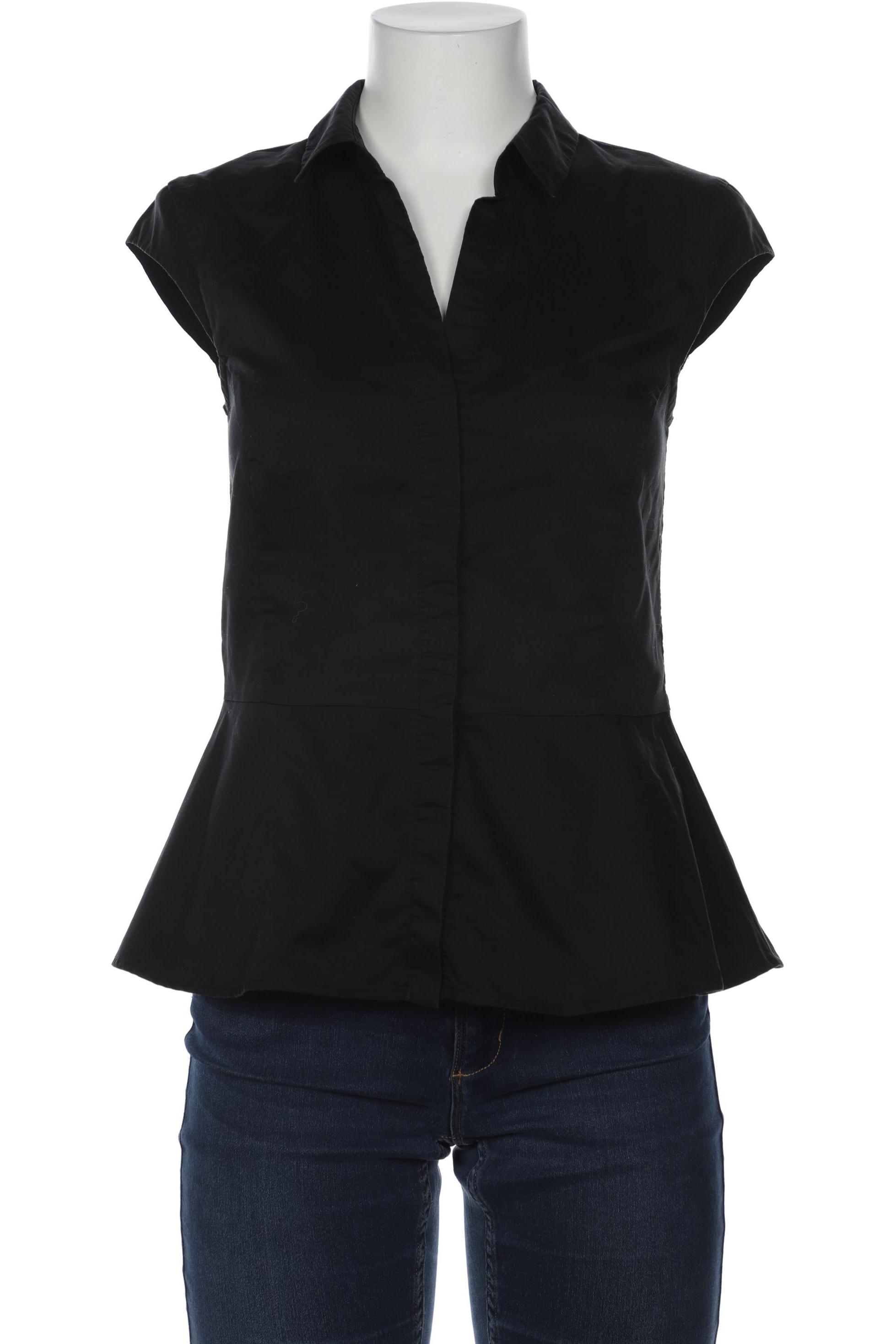 

Hallhuber Damen Bluse, schwarz, Gr. 38