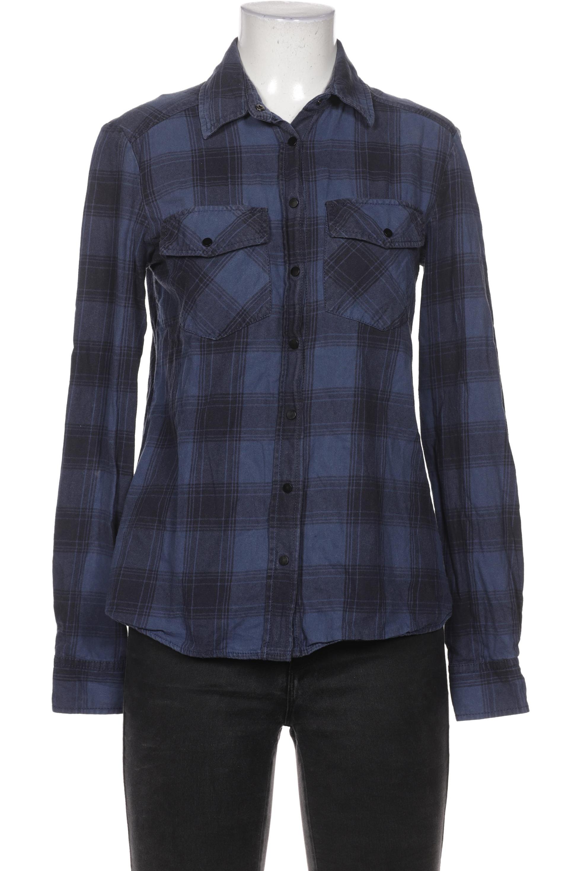 

Hallhuber Damen Bluse, marineblau, Gr. 34