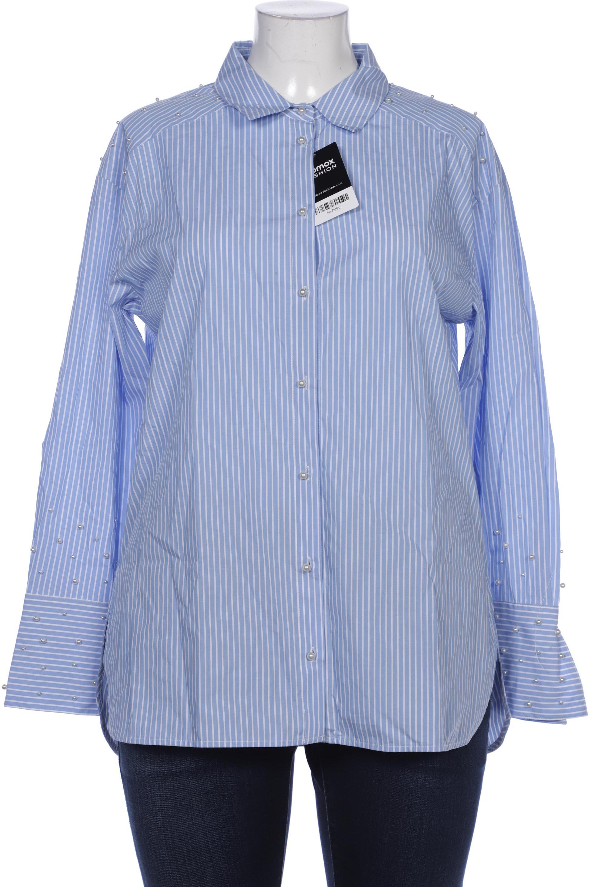 

Hallhuber Damen Bluse, blau, Gr. 42