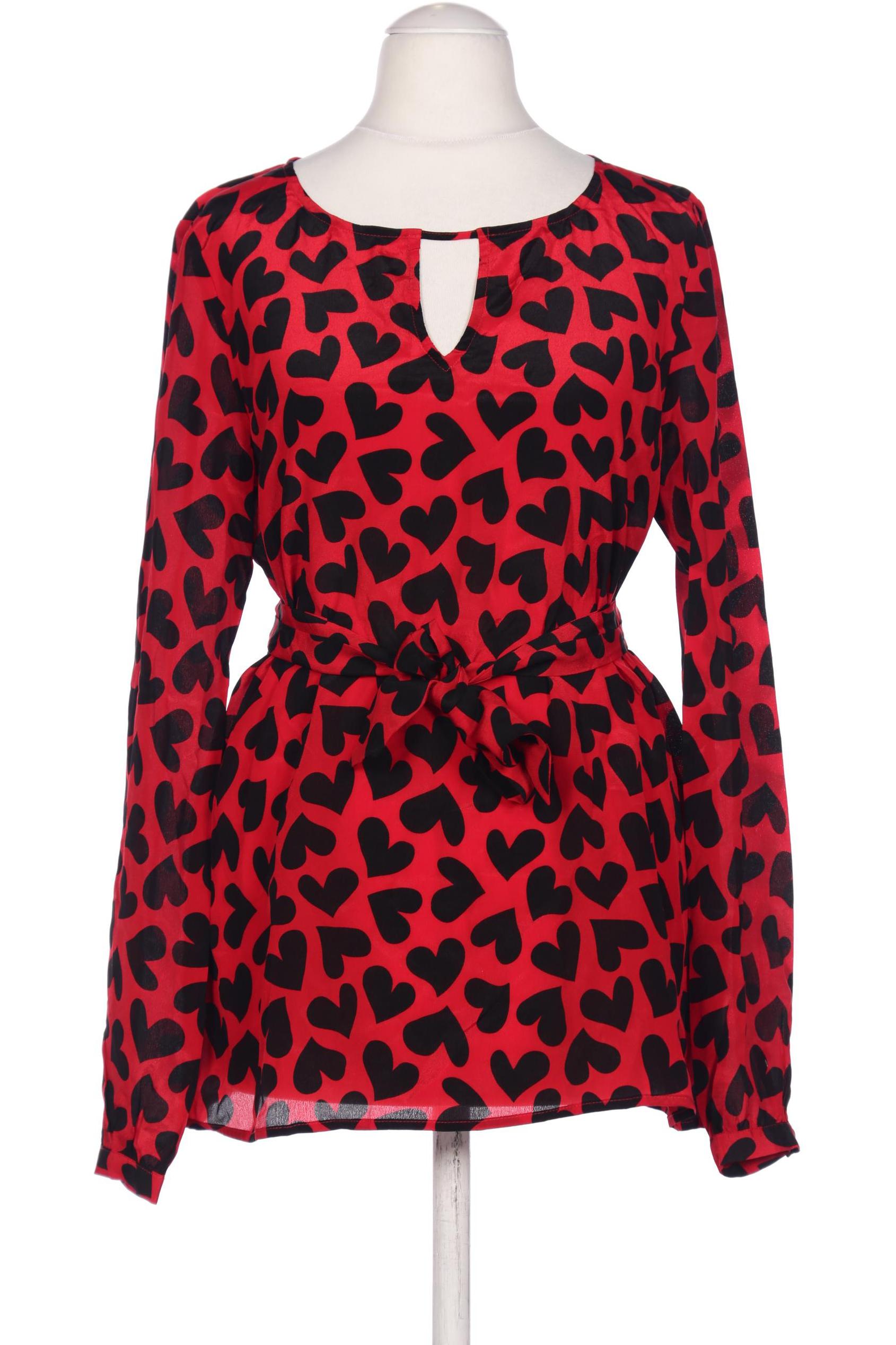 

Hallhuber Damen Bluse, rot, Gr. 36