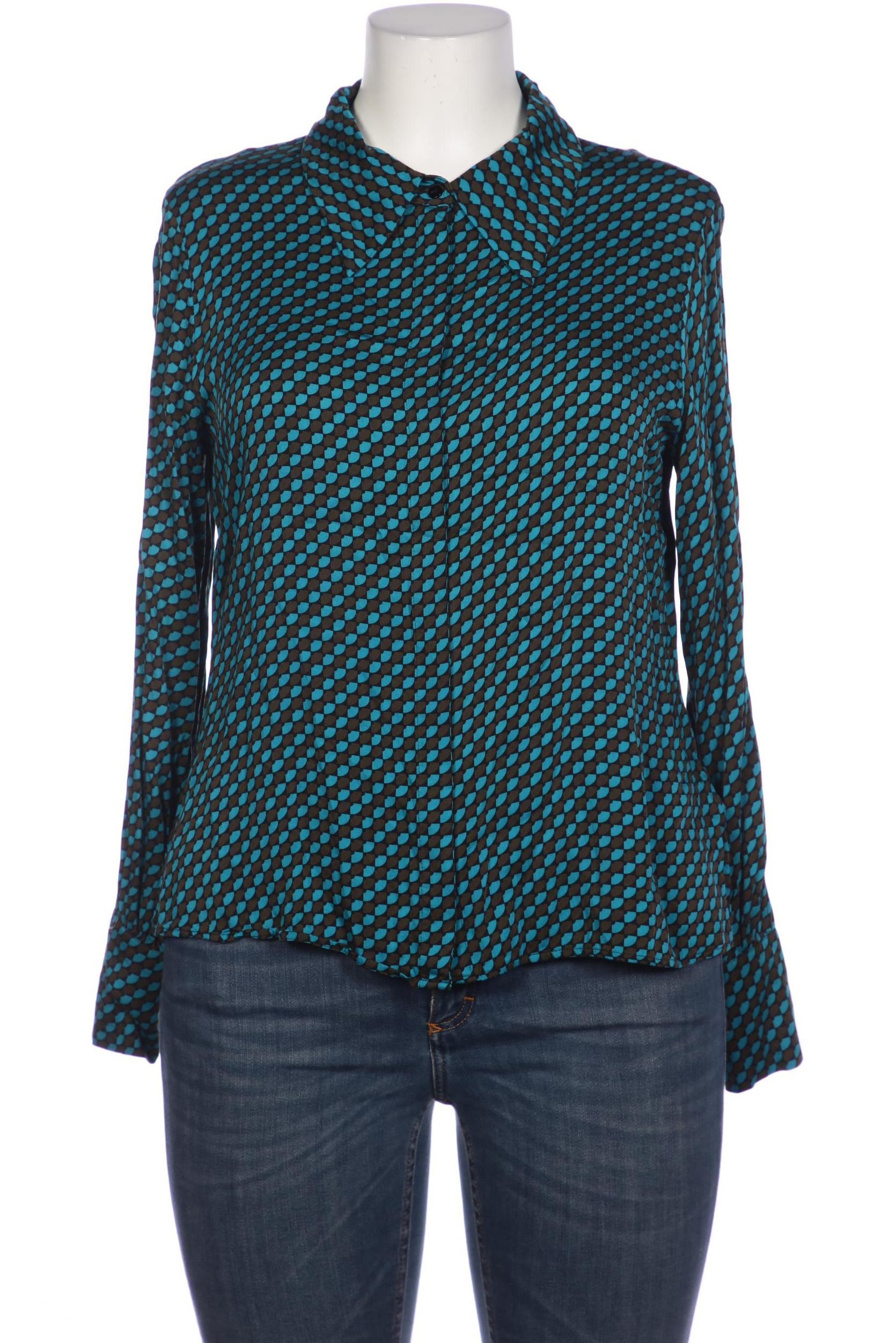 

Hallhuber Damen Bluse, blau, Gr. 42