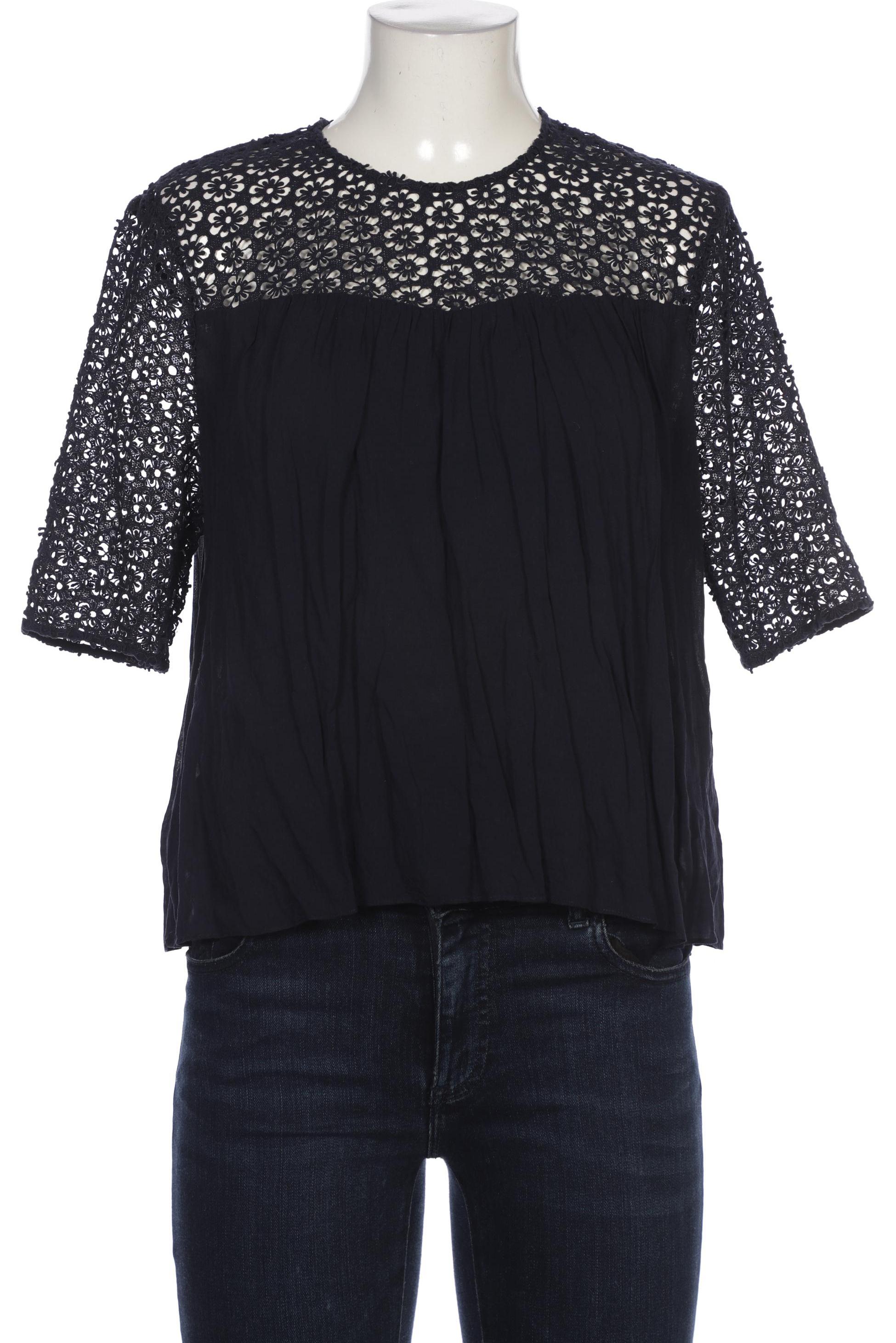 

Hallhuber Damen Bluse, marineblau, Gr. 40