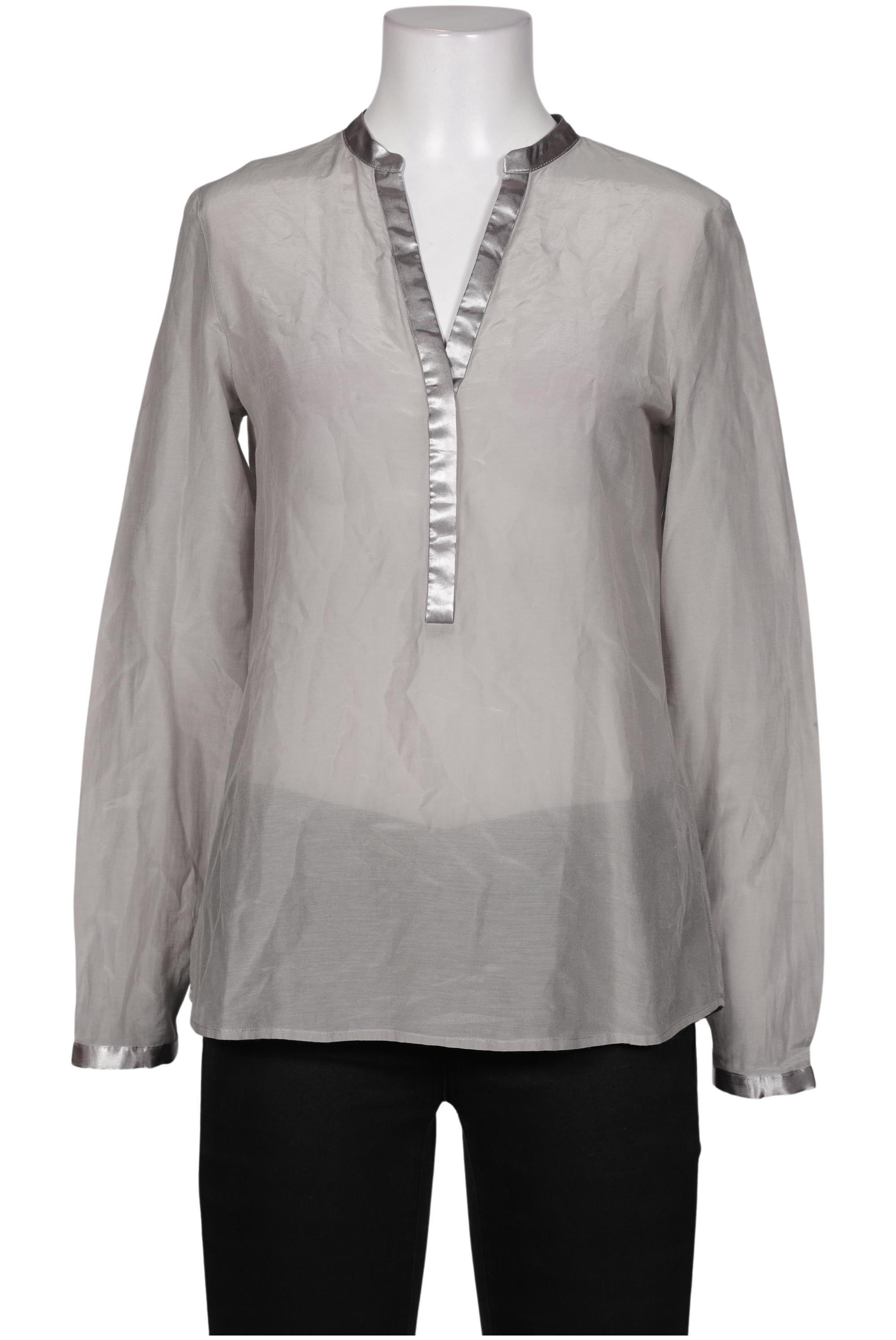 

Hallhuber Damen Bluse, grau, Gr. 34