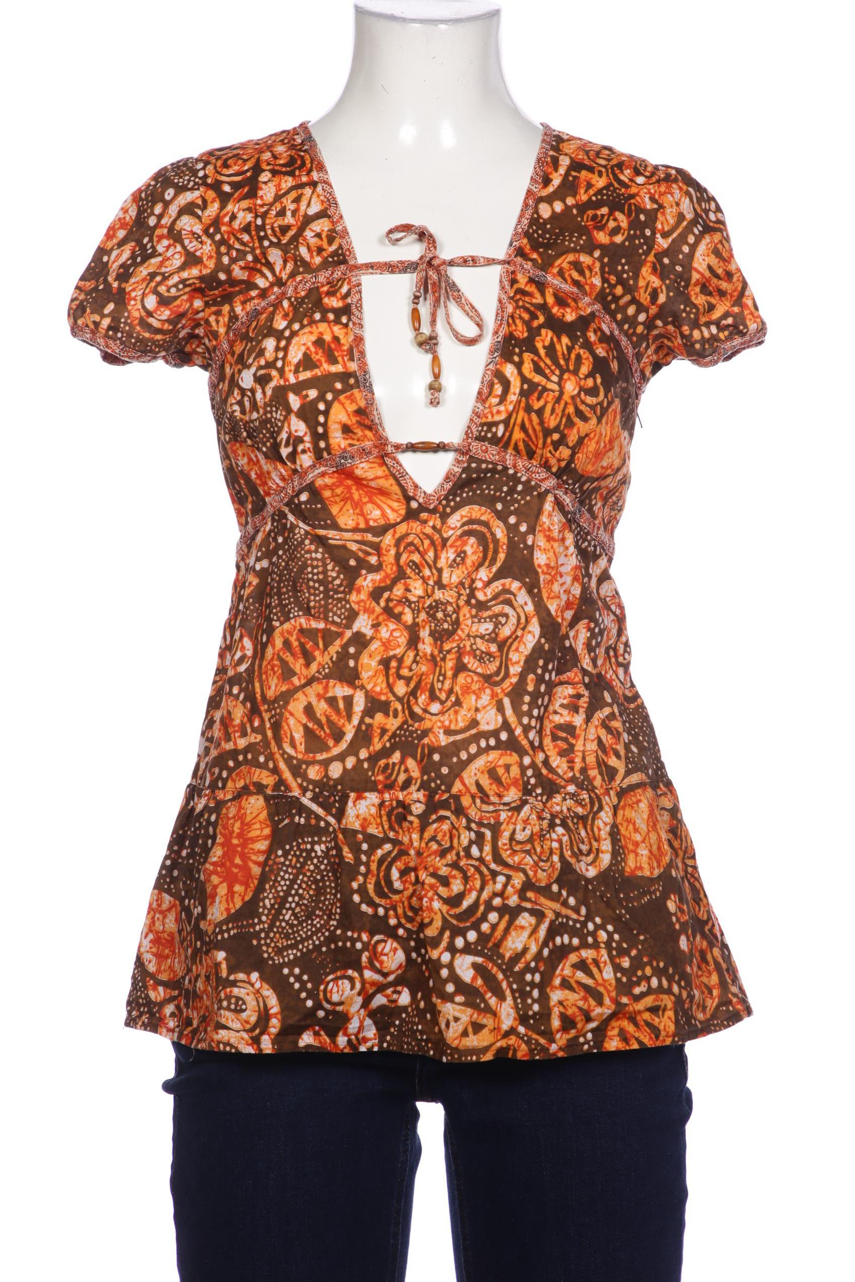 

Hallhuber Damen Bluse, braun, Gr. 36