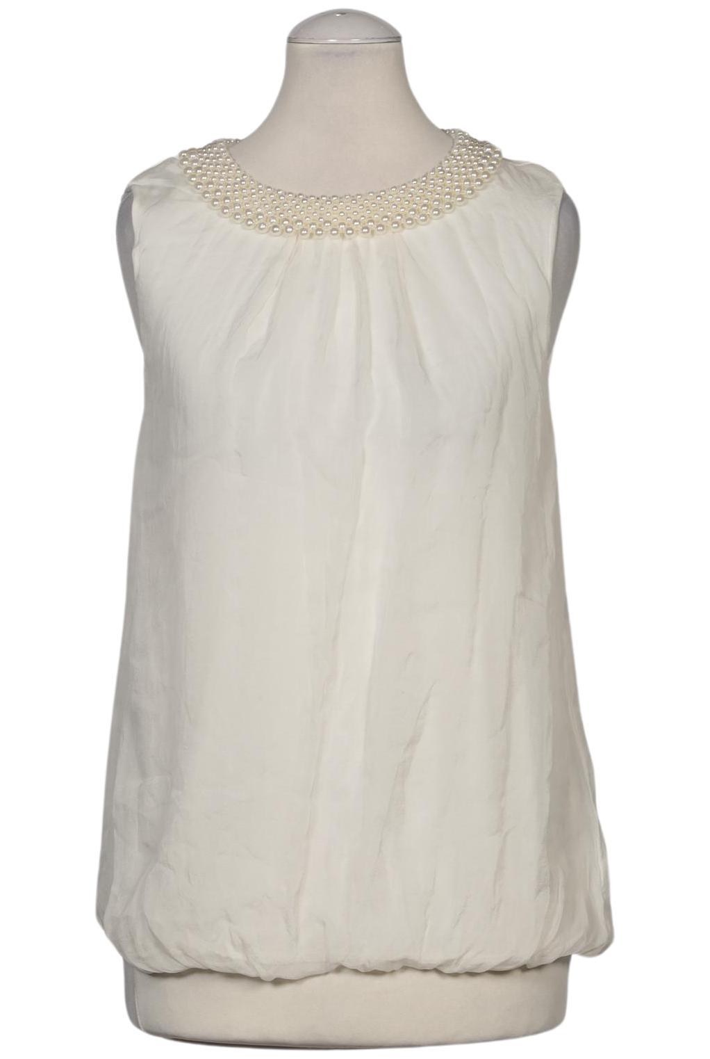 

Hallhuber Damen Bluse, cremeweiß, Gr. 34