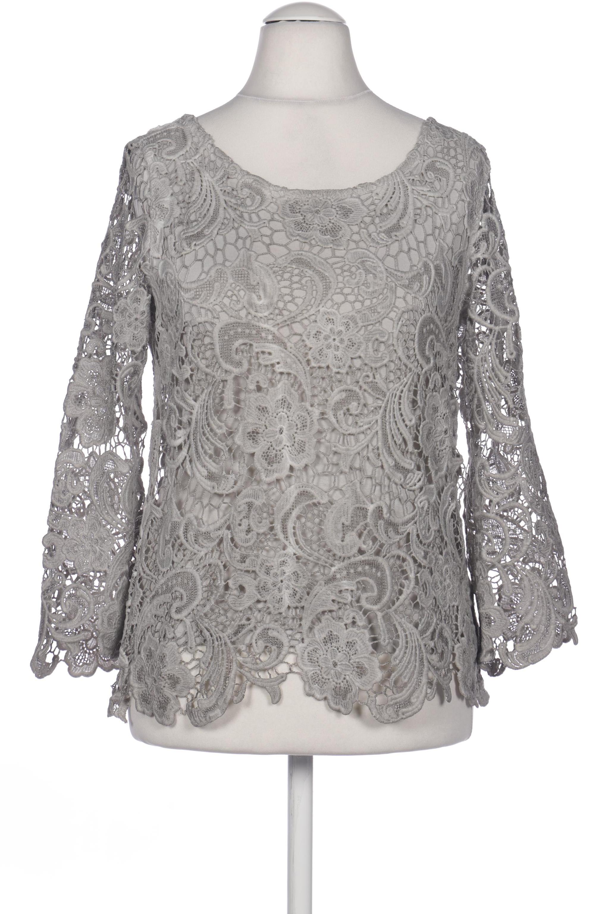 

Hallhuber Damen Bluse, grau, Gr. 36