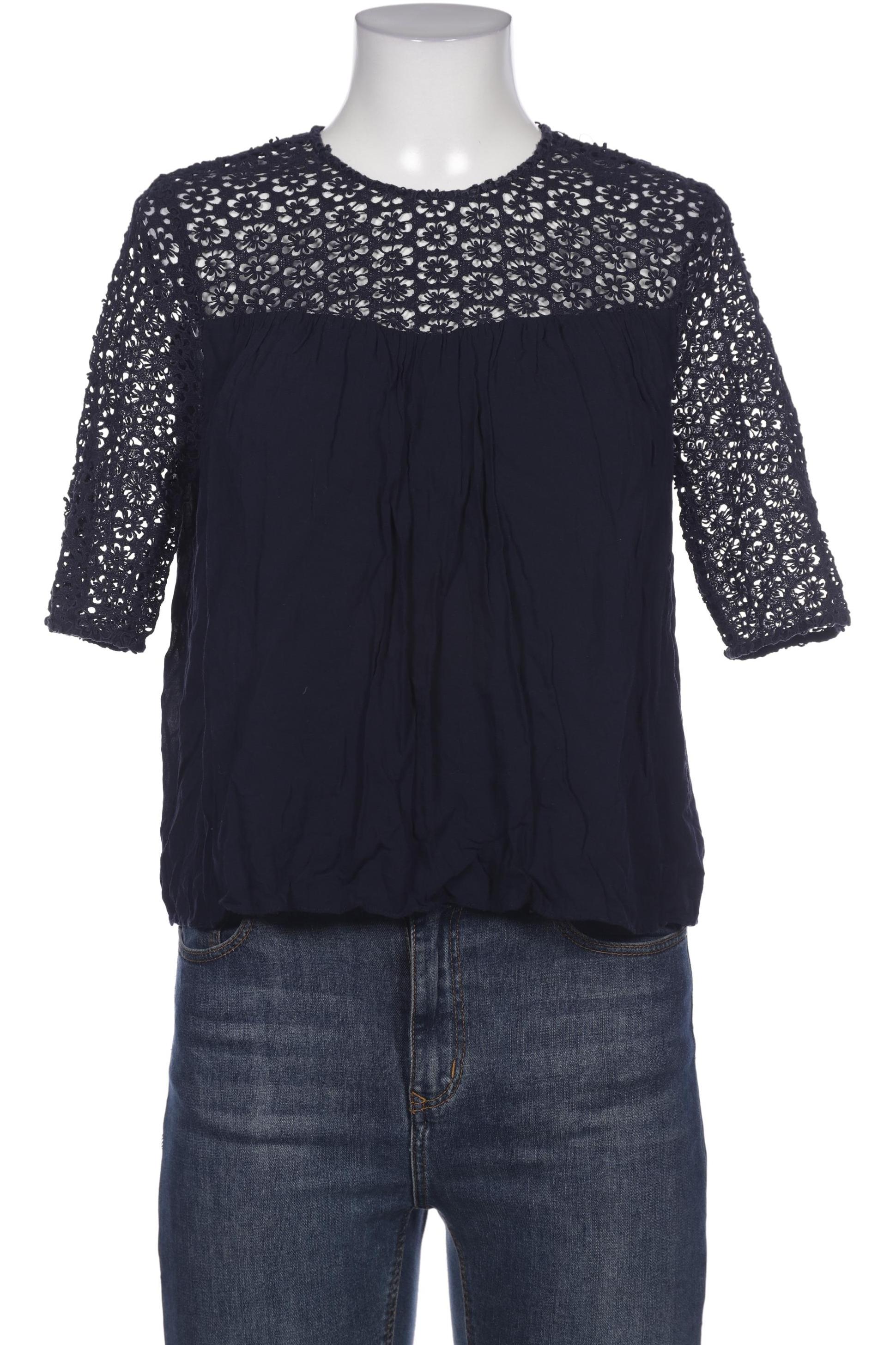 

Hallhuber Damen Bluse, marineblau, Gr. 36