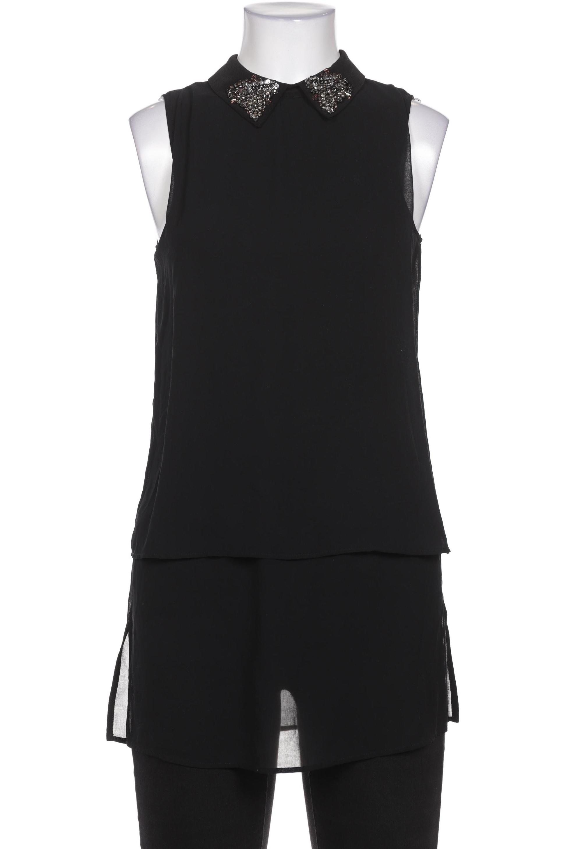 

Hallhuber Damen Bluse, schwarz, Gr. 34