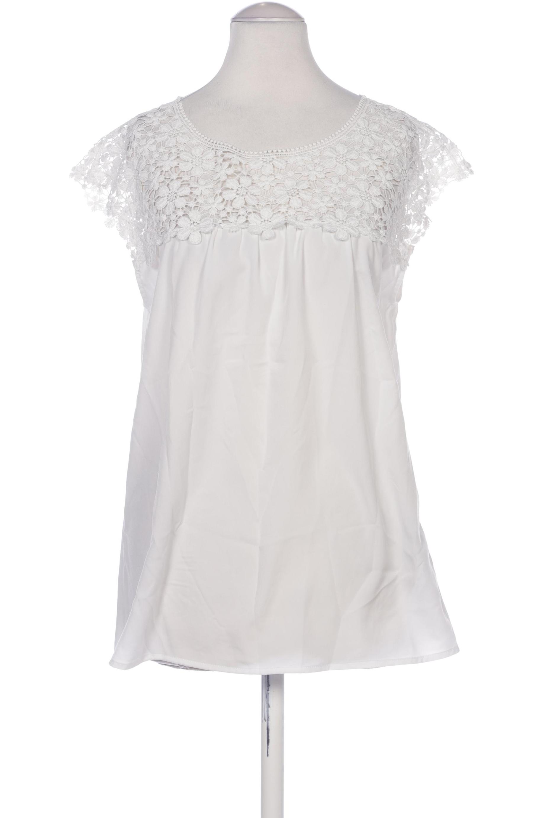 

Hallhuber Damen Bluse, weiß, Gr. 34