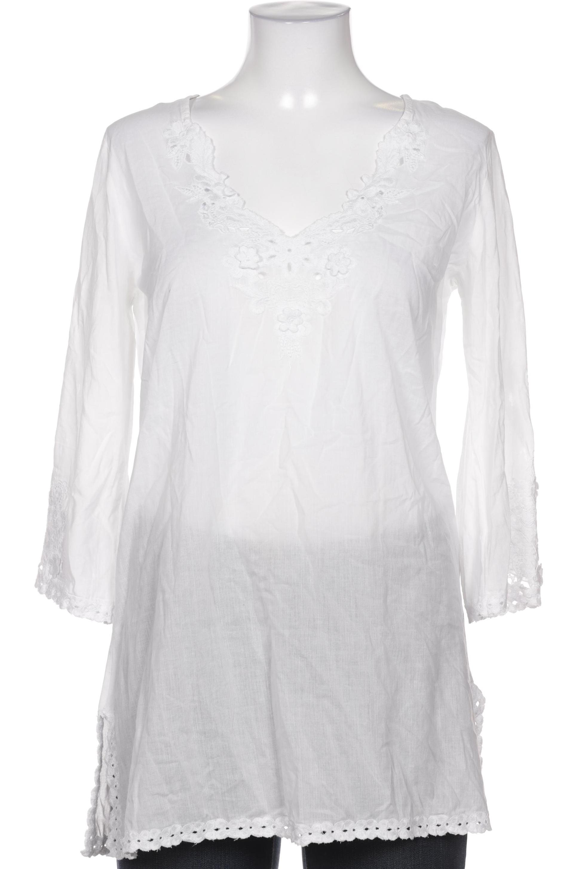 

Hallhuber Damen Bluse, weiß, Gr. 36