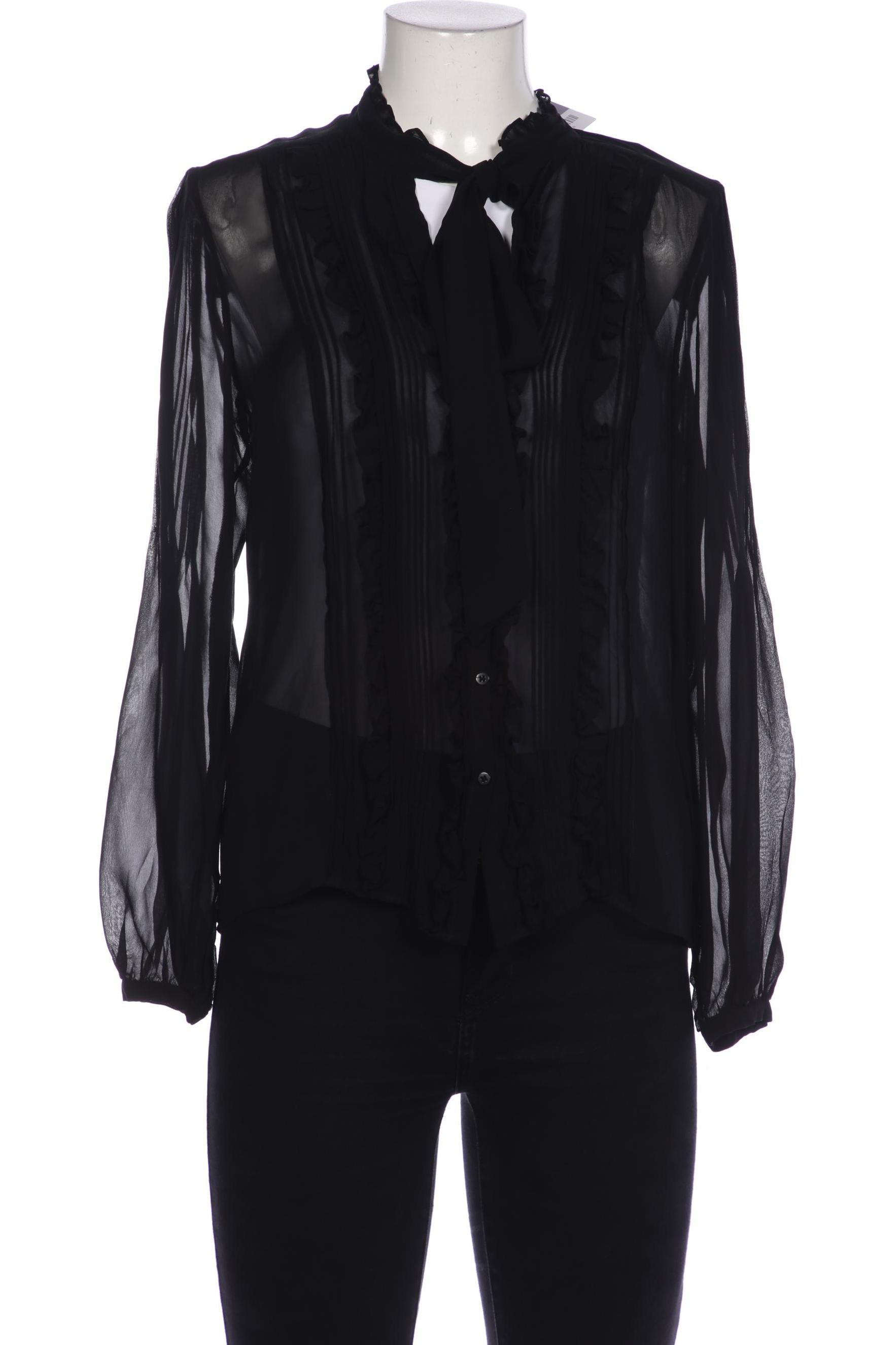 

Hallhuber Damen Bluse, schwarz, Gr. 38