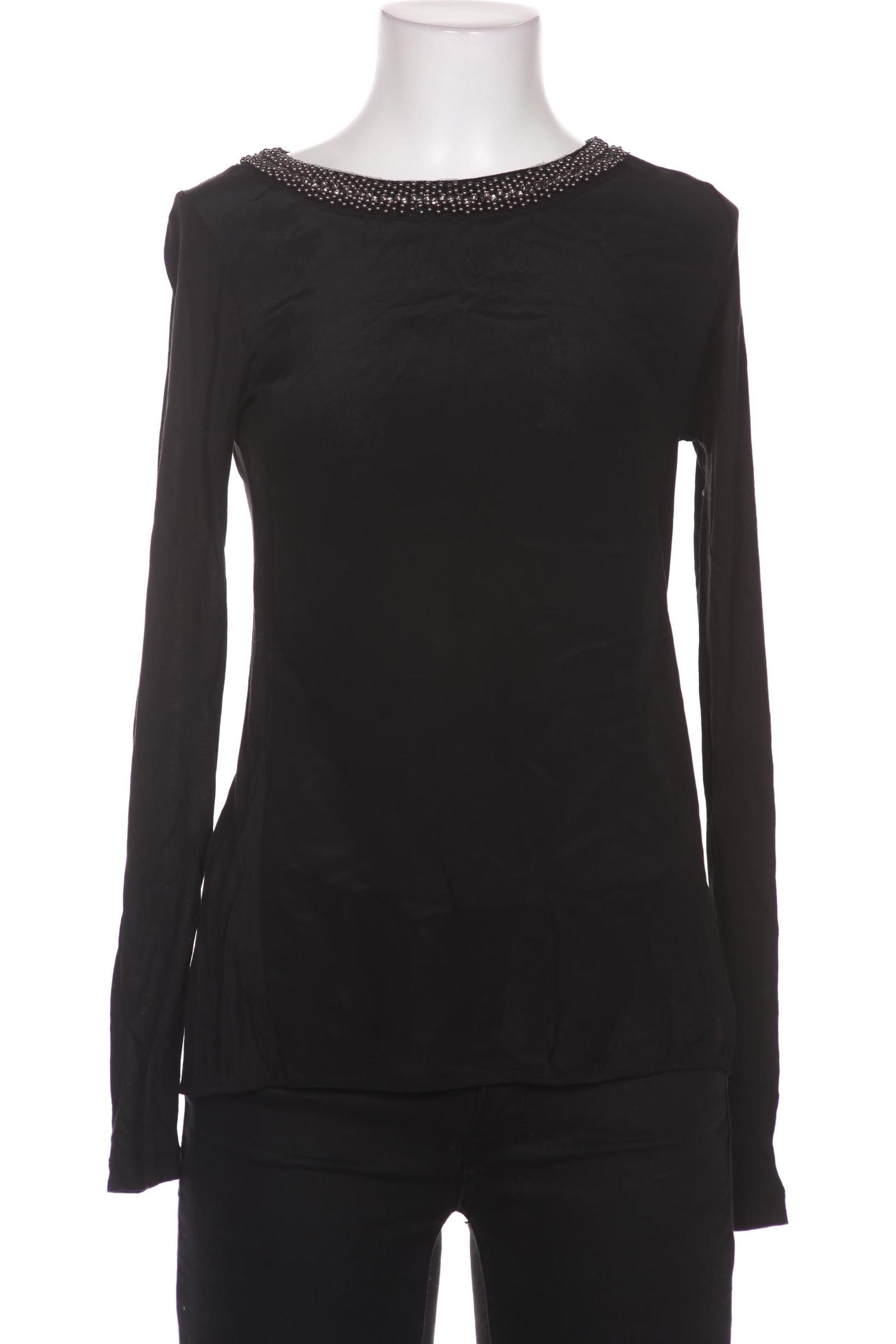 

Hallhuber Damen Bluse, schwarz, Gr. 34