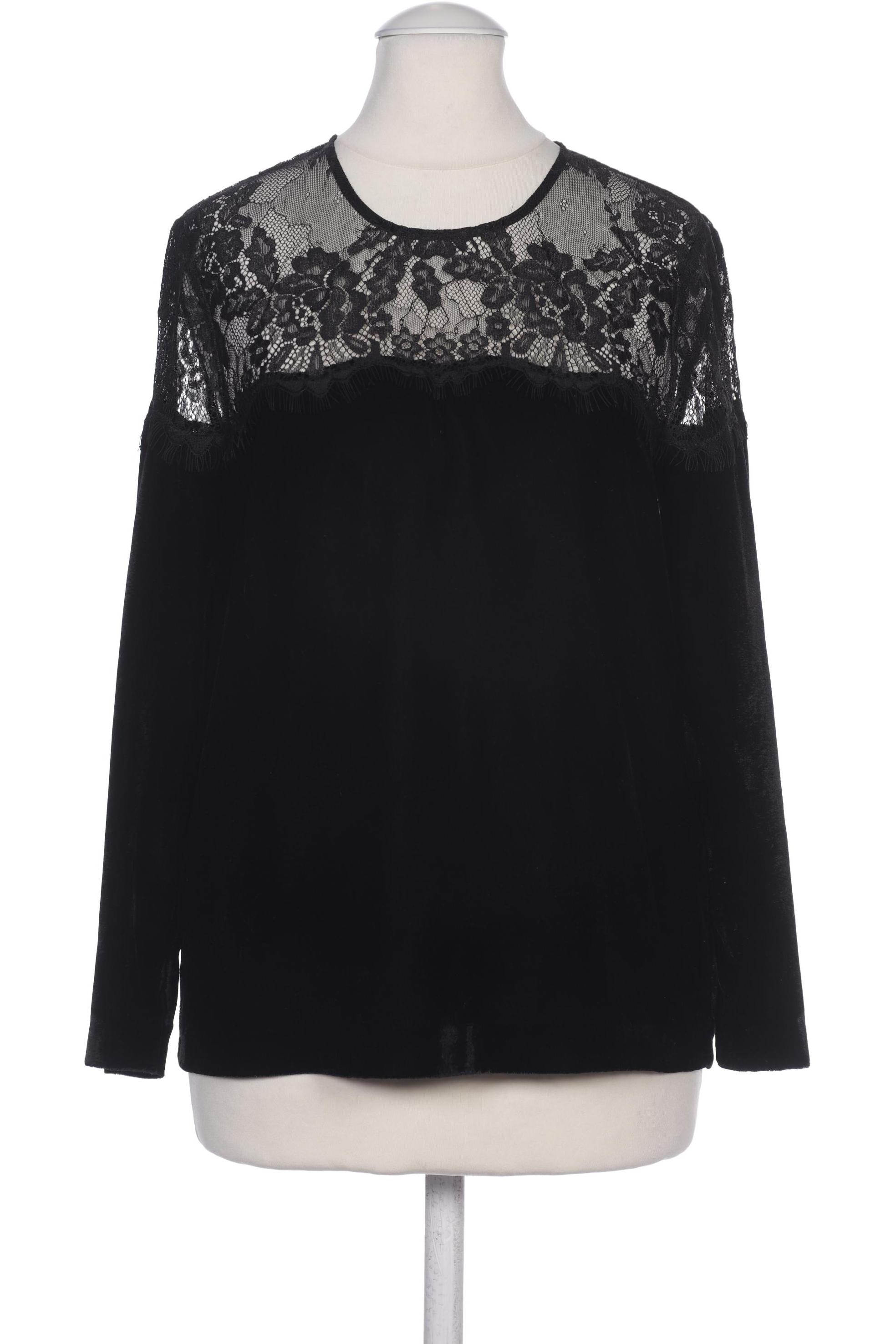 

Hallhuber Damen Bluse, schwarz, Gr. 34