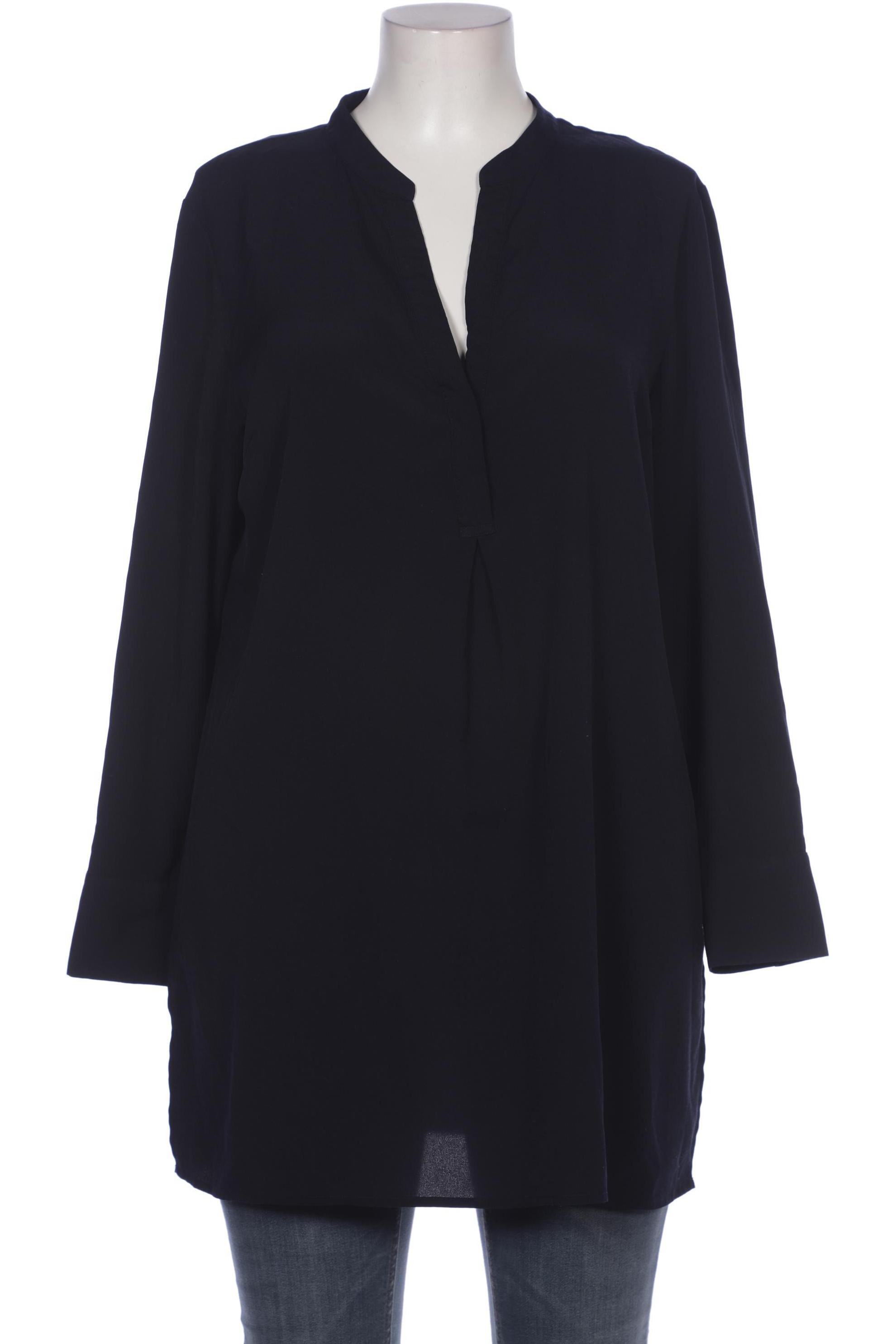 

Hallhuber Damen Bluse, marineblau, Gr. 44