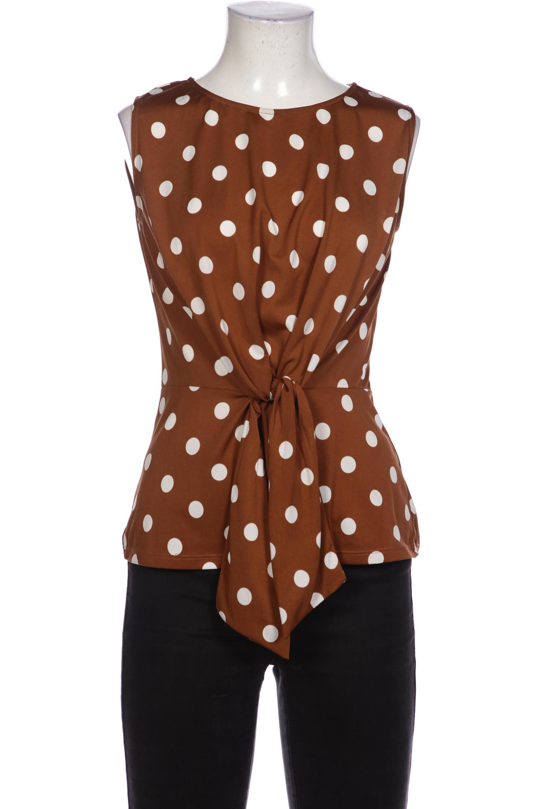 

Hallhuber Damen Bluse, braun, Gr. 36