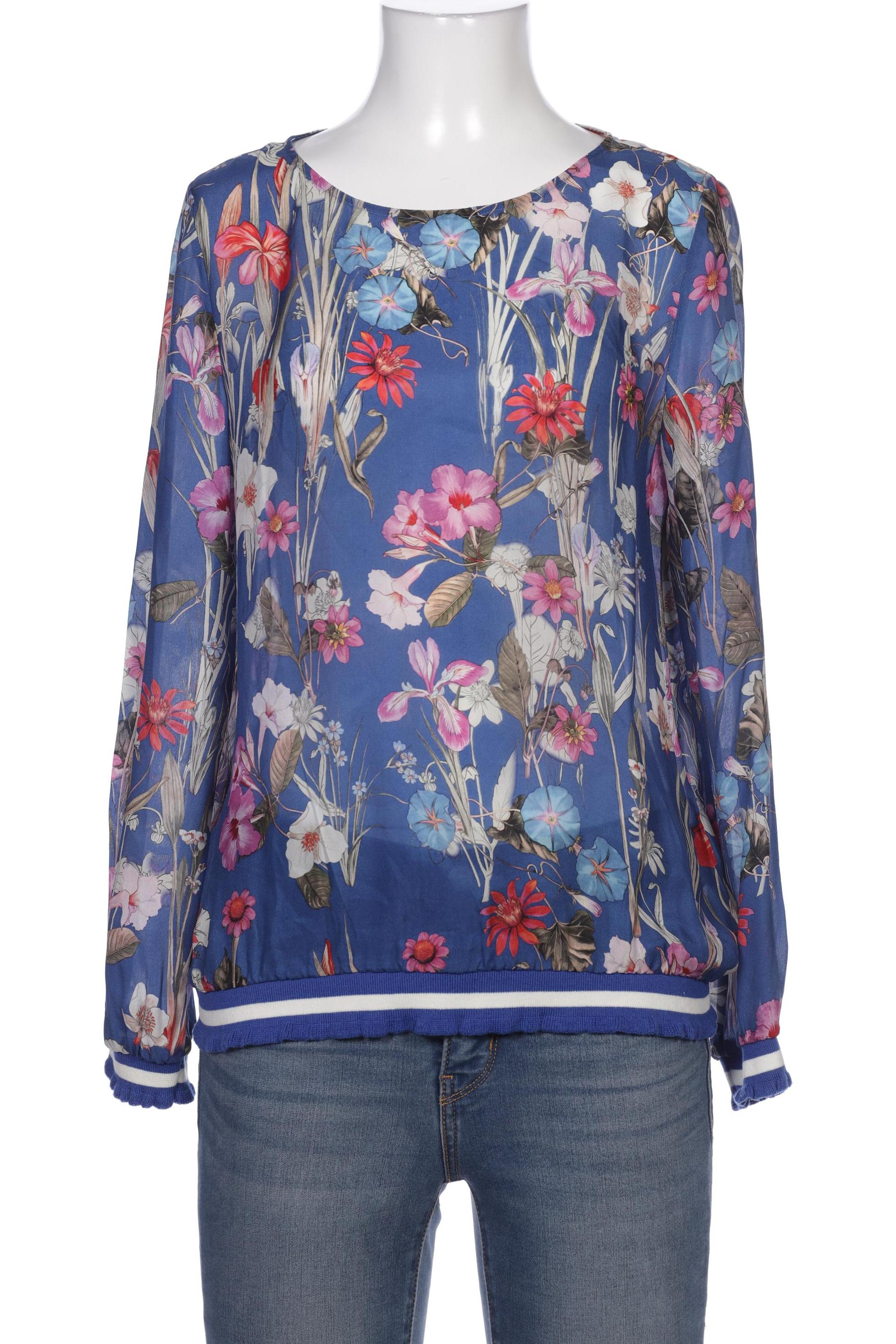 

Hallhuber Damen Bluse, blau, Gr. 38