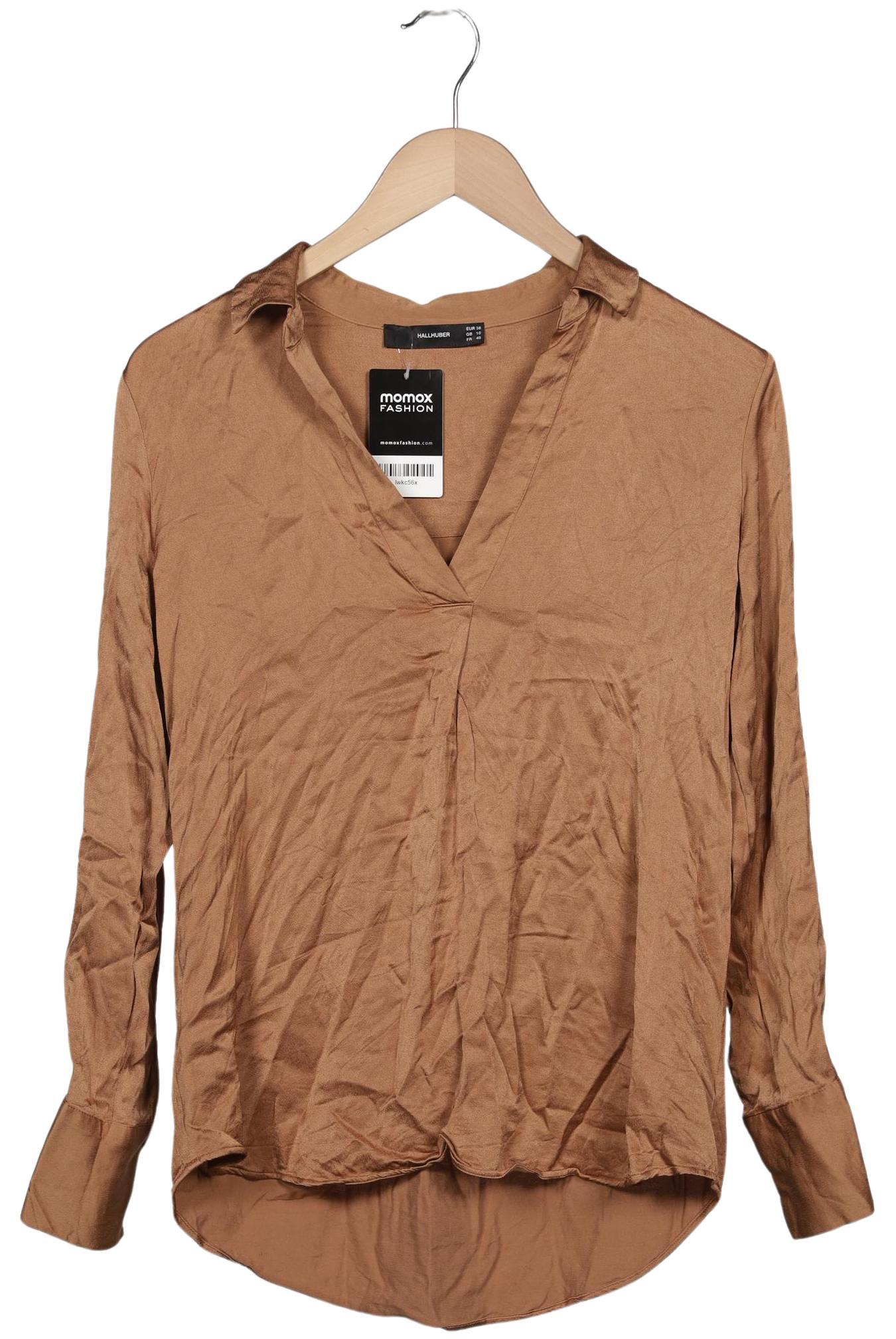 

Hallhuber Damen Bluse, braun, Gr. 38