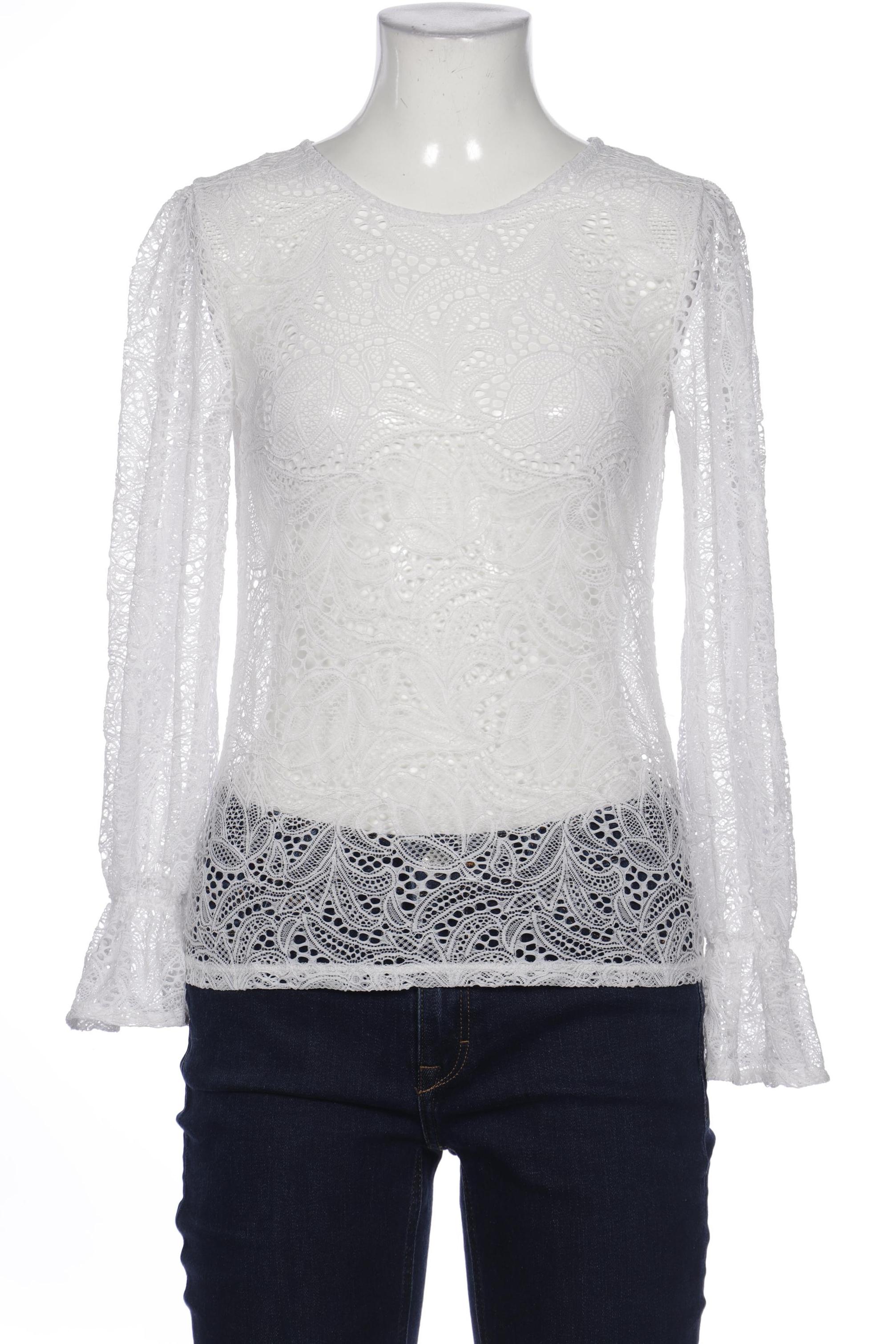 

Hallhuber Damen Bluse, weiß, Gr. 36
