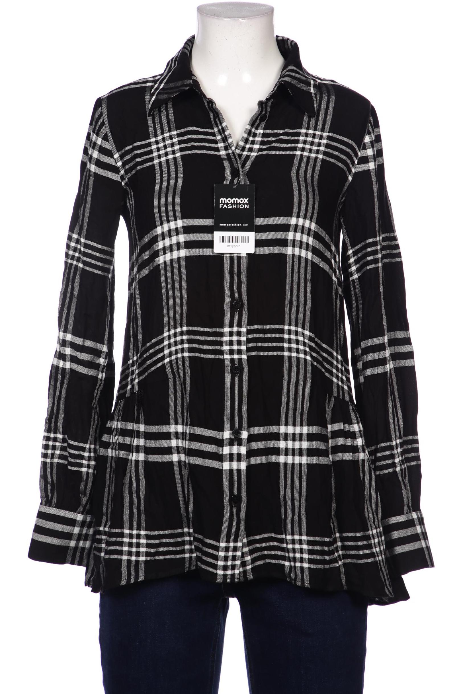 

Hallhuber Damen Bluse, schwarz, Gr. 34