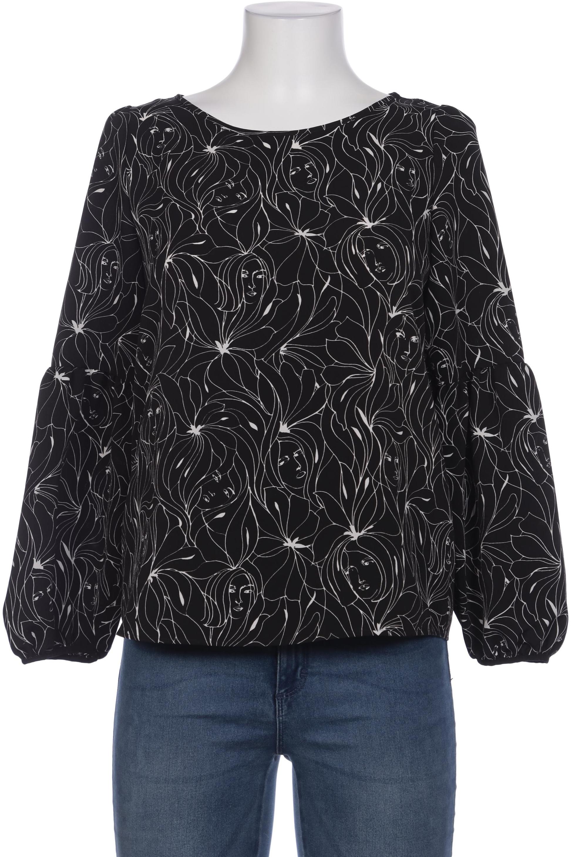 

Hallhuber Damen Bluse, schwarz, Gr. 38